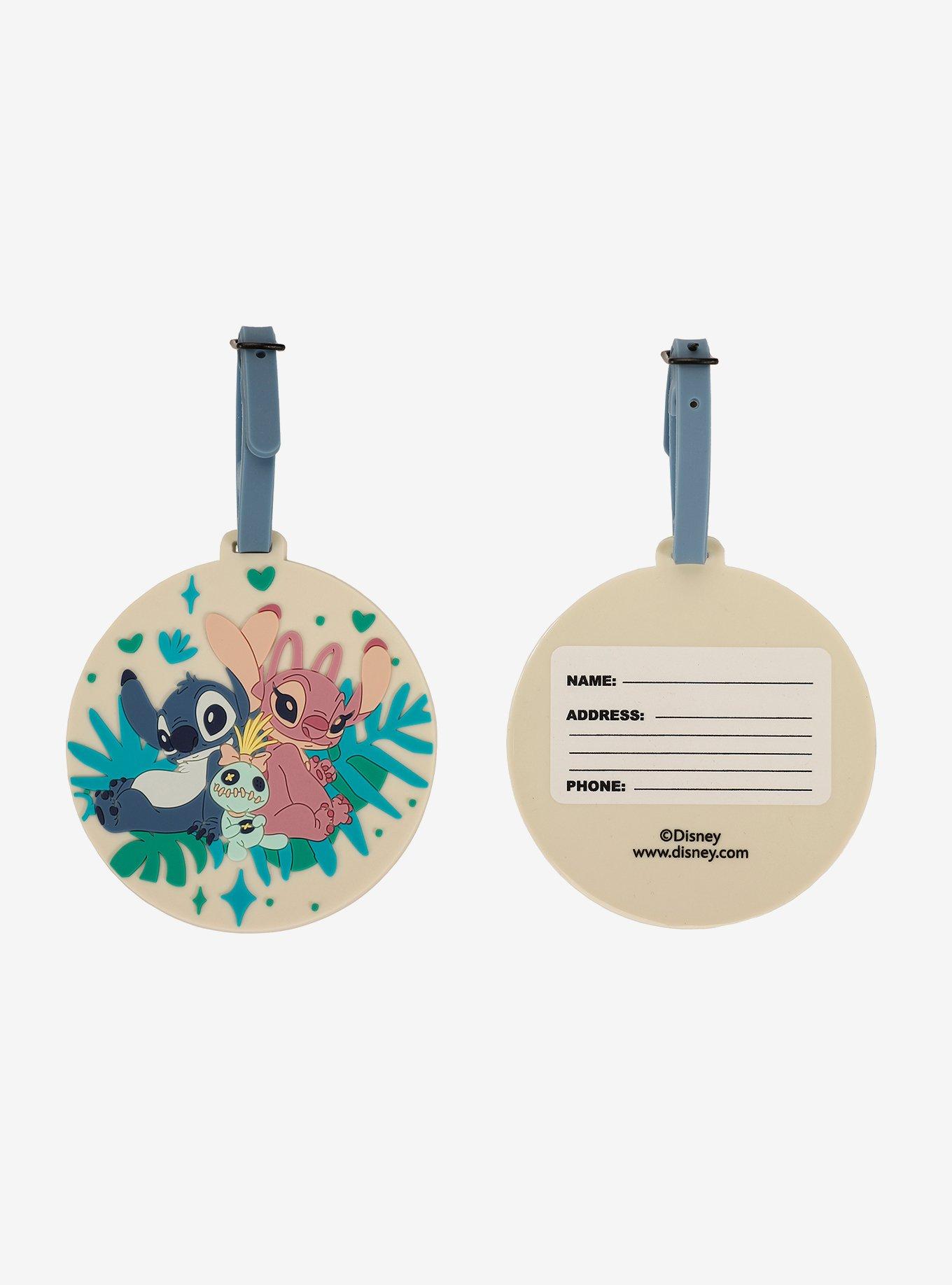 Disney Stitch & Angel Luggage Tag & Passport Holder Set, , hi-res
