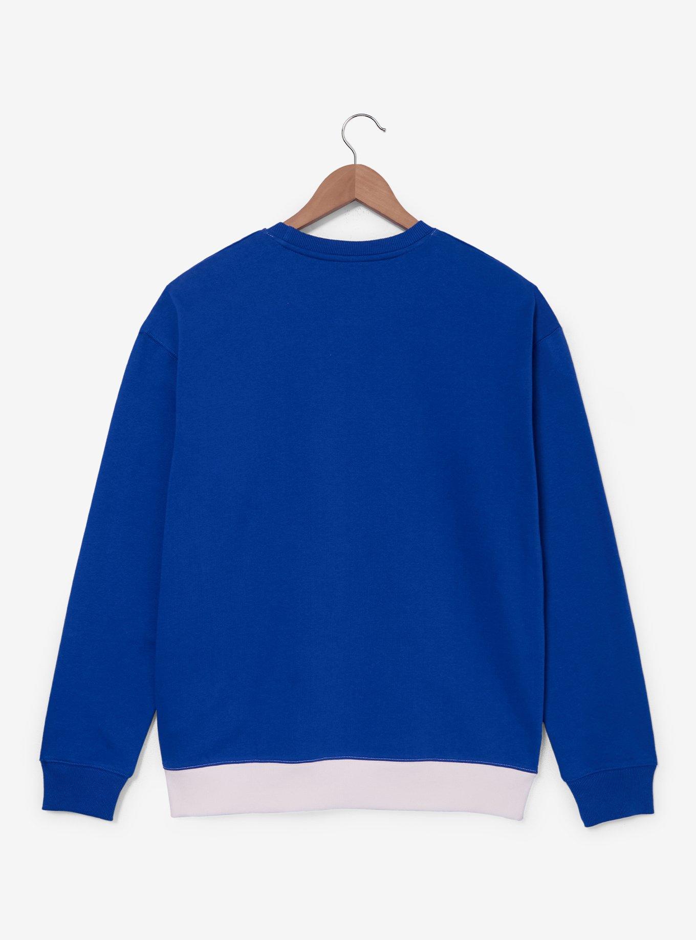 Dragon Ball Z Saiyan Army Symbol Paneled Crewneck - BoxLunch Exclusive, , hi-res