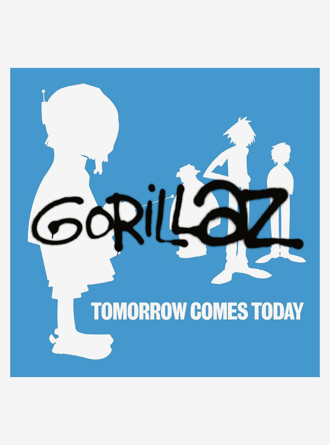 Gorillaz Tomorrow Comes Today EP (White & Blue Colour-In-Colour) Vinyl LP, , hi-res