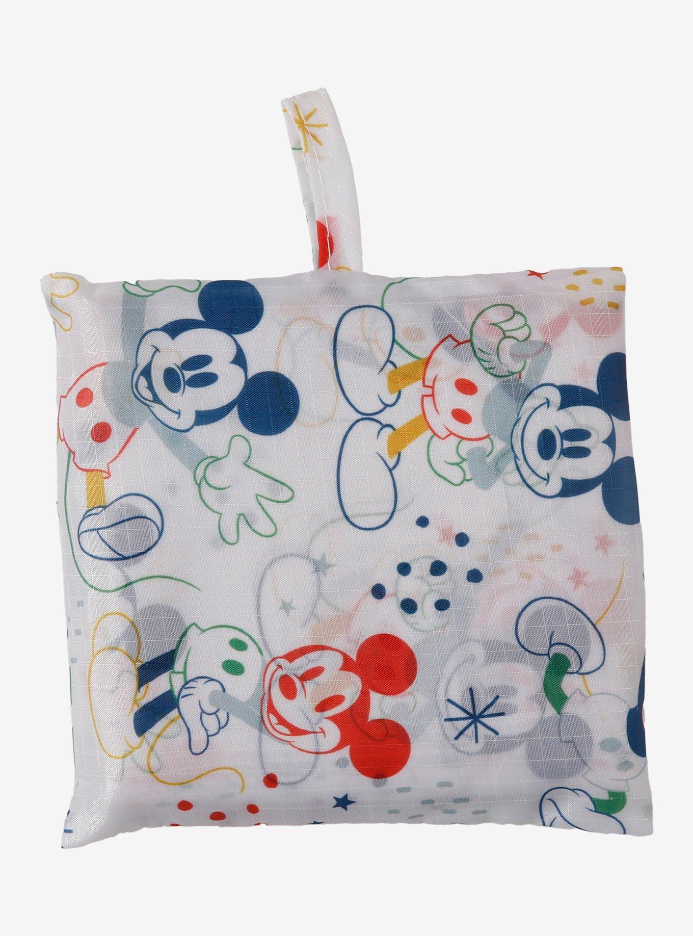 Disney Mickey Mouse Multicolor Reusable Tote Bag - BoxLunch Exclusive, , alternate