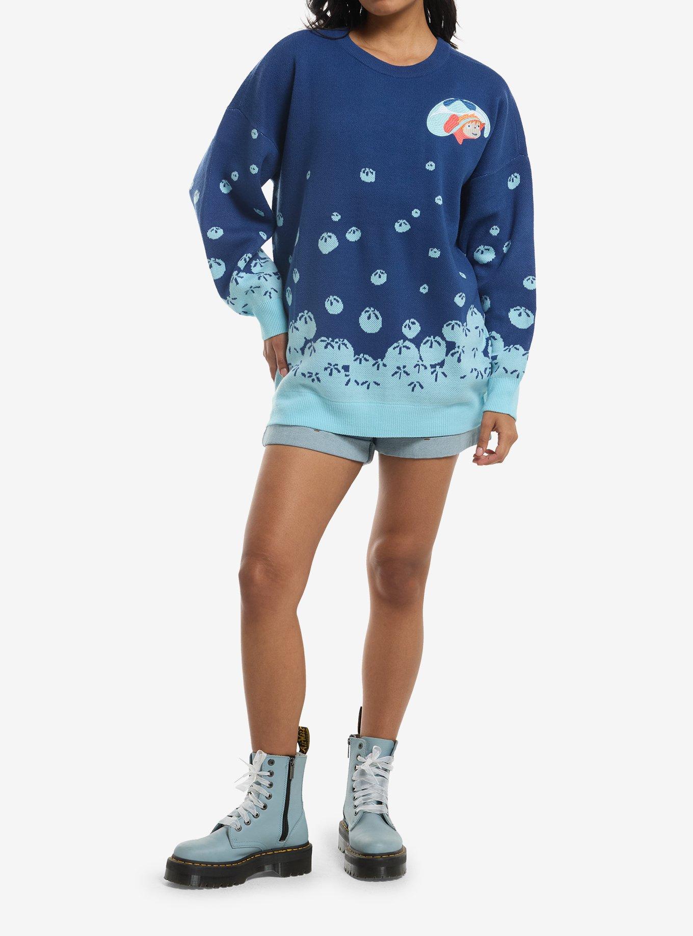 Her Universe Studio Ghibli&reg; Ponyo Bubbles Knit Sweater, , hi-res