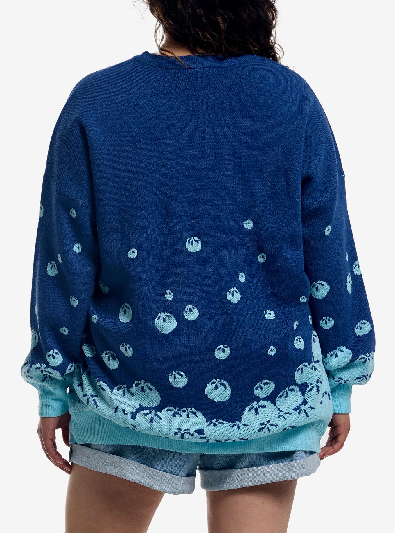 Her Universe Studio Ghibli&reg; Ponyo Bubbles Knit Sweater Plus Size, MULTI, alternate - view 3