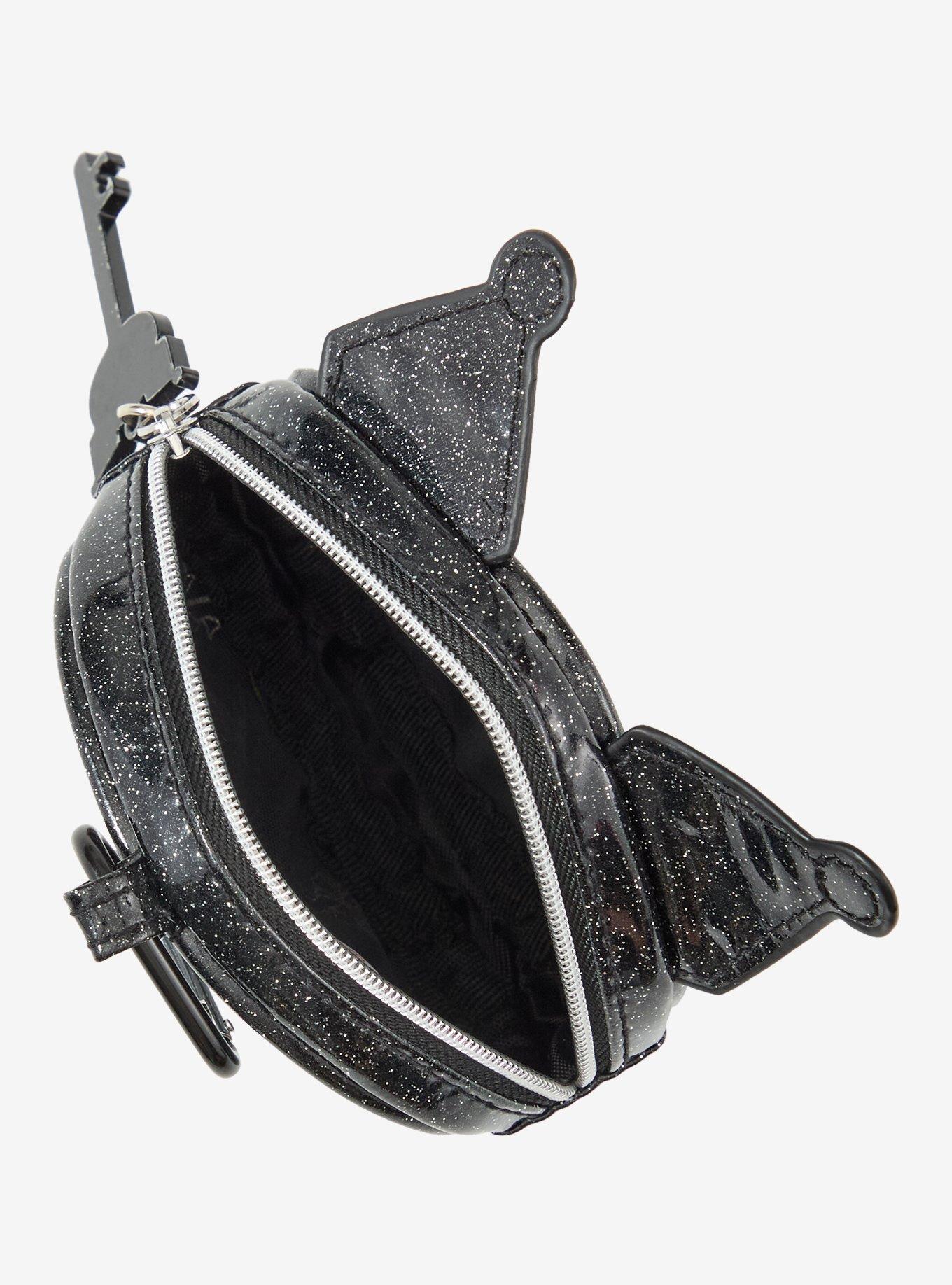 Sanrio Japan Originals Kuromi Glitter Figural Coin Purse, , alternate