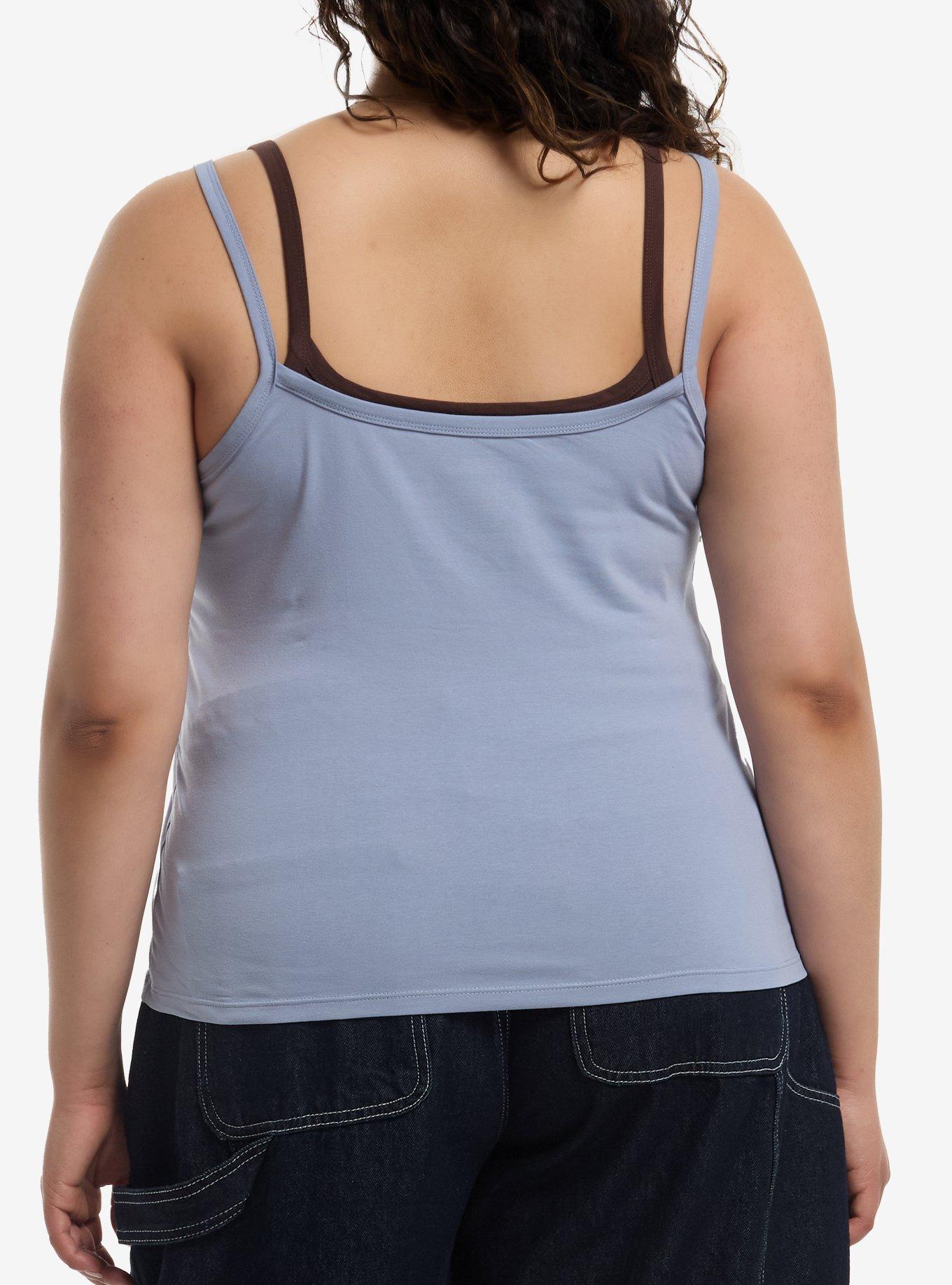 Her Universe Studio Ghibli&reg; My Neighbor Totoro Floral Layered Girls Cami Plus Size, , alternate