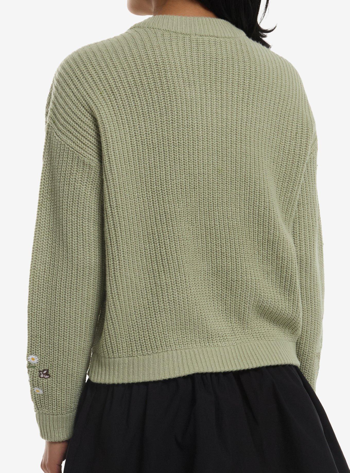 Her Universe Studio Ghibli&reg; My Neighbor Totoro Floral Butterfly Girls Cardigan, , alternate