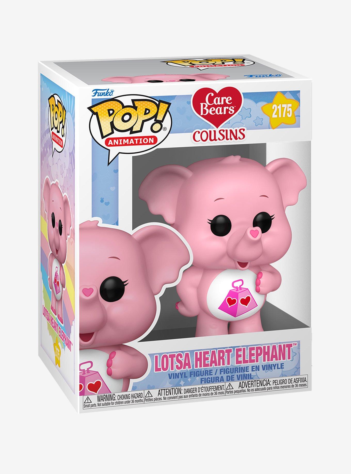 Funko Care Bears Cousins Pop! Animation Lotsa Heart Elephant Vinyl Figure, , hi-res