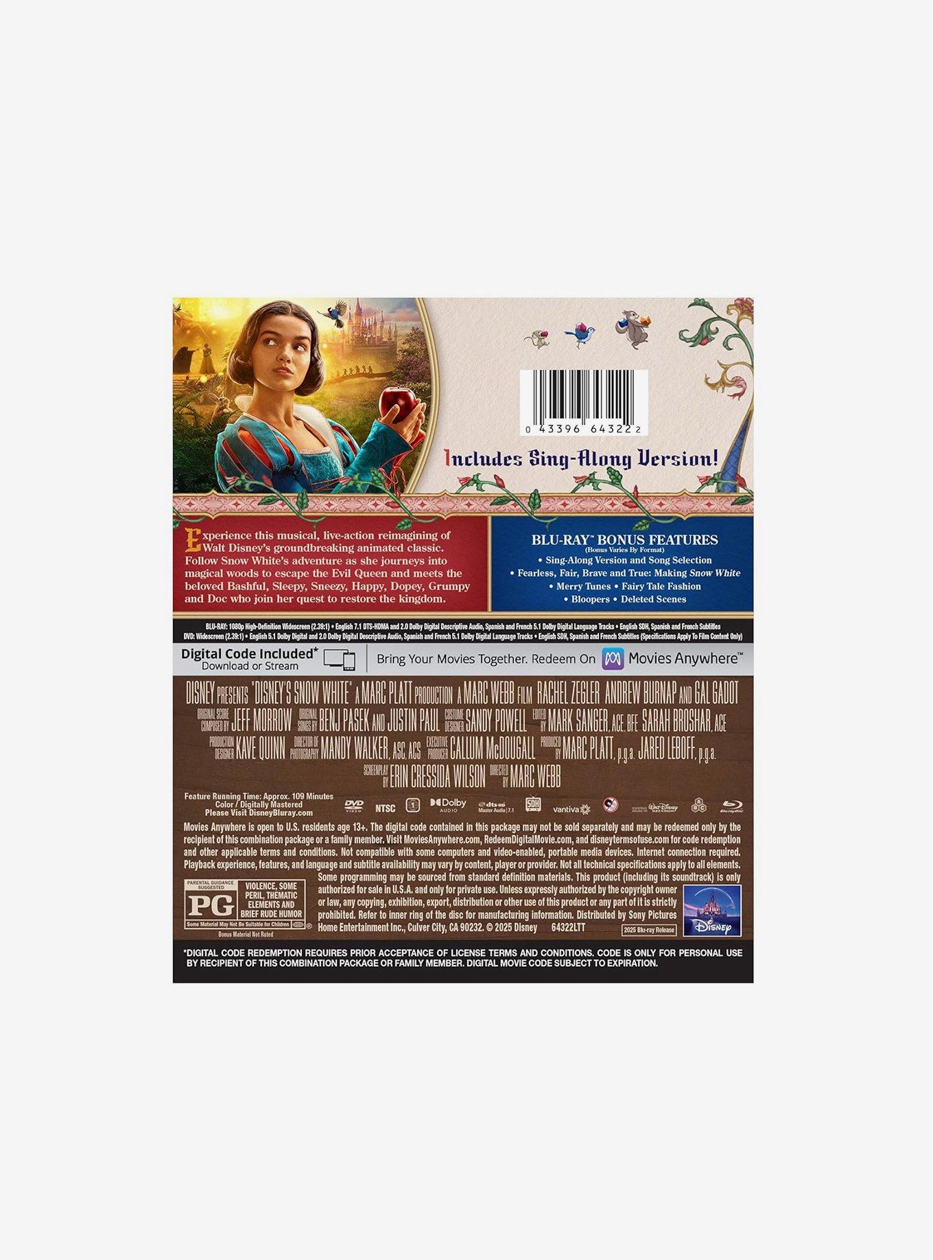 Disney Snow White (Blu-Ray + DVD + Digital Copy) Blu-Ray, , hi-res