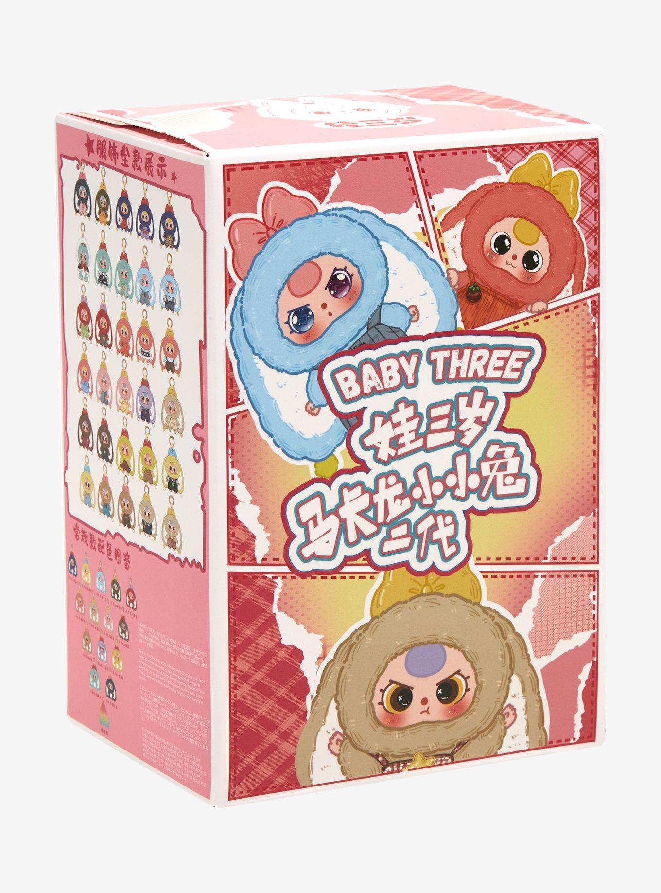 Baby Three Macaron Cute Bunny Ver. 2 Blind Box Plush Bag Clip, , hi-res