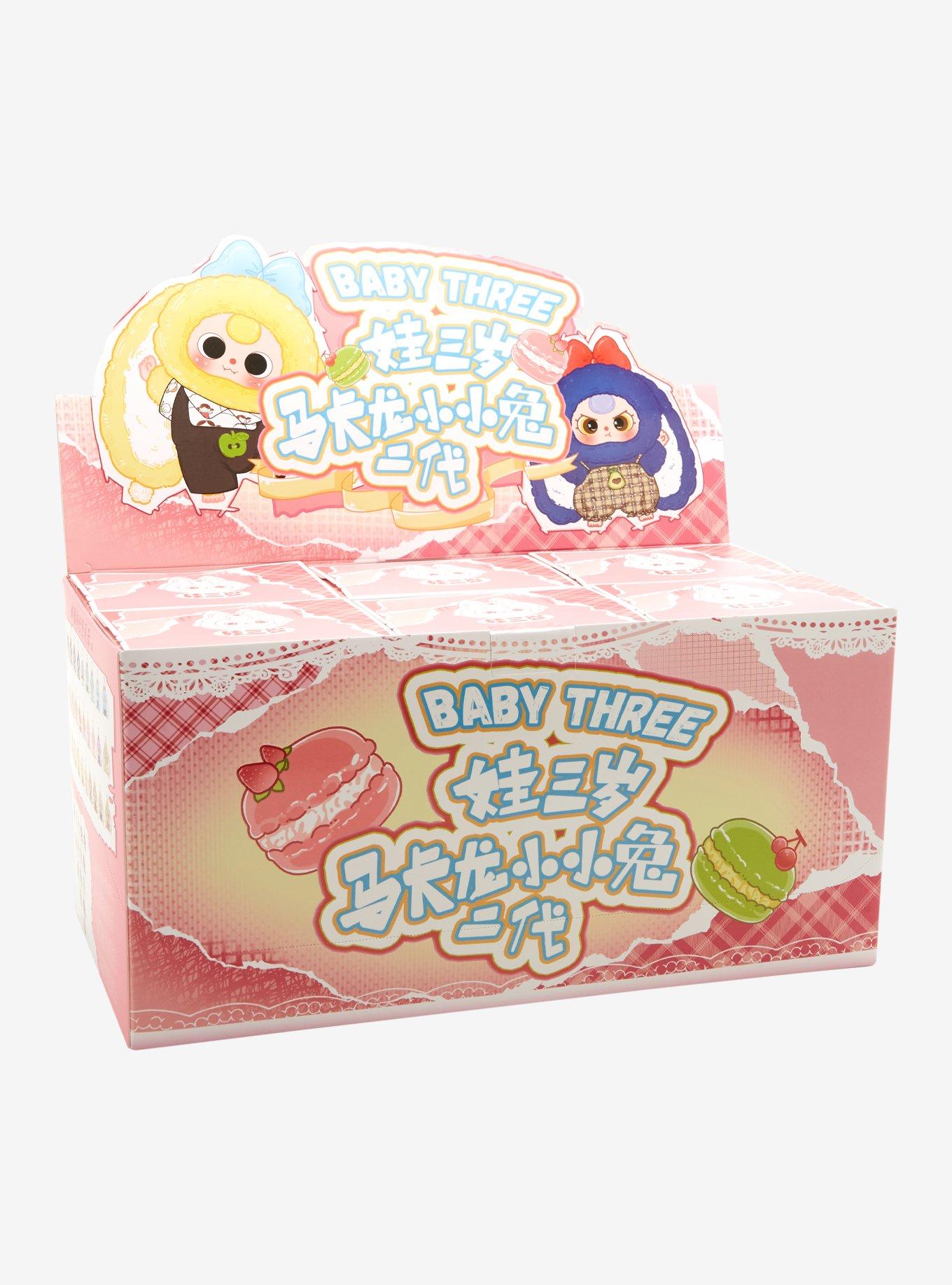 Baby Three Macaron Cute Bunny Ver. 2 Blind Box Plush Bag Clip, , alternate