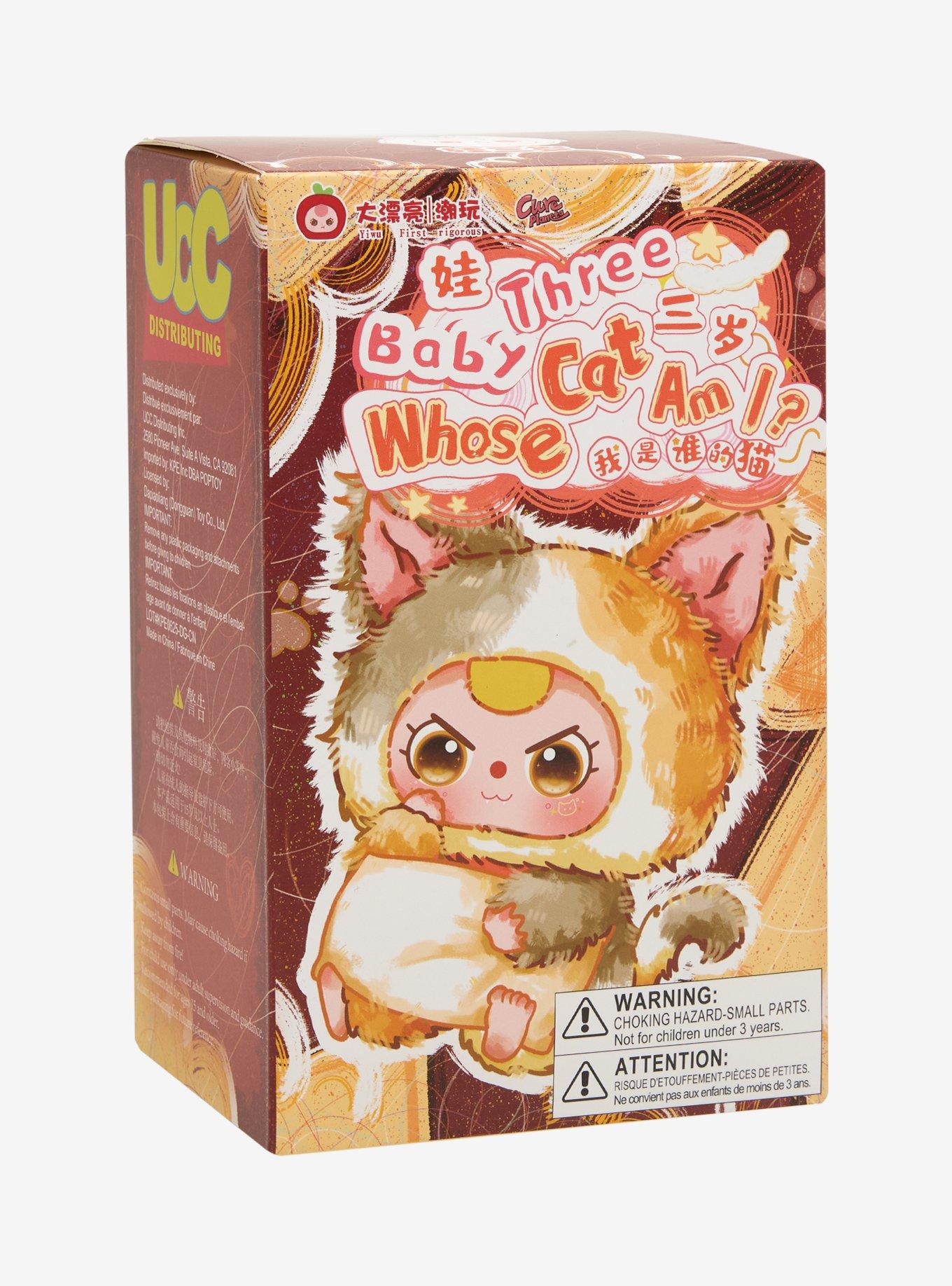 Baby Three Whose Cat Am I Blind Box Plush Bag Clip, , hi-res