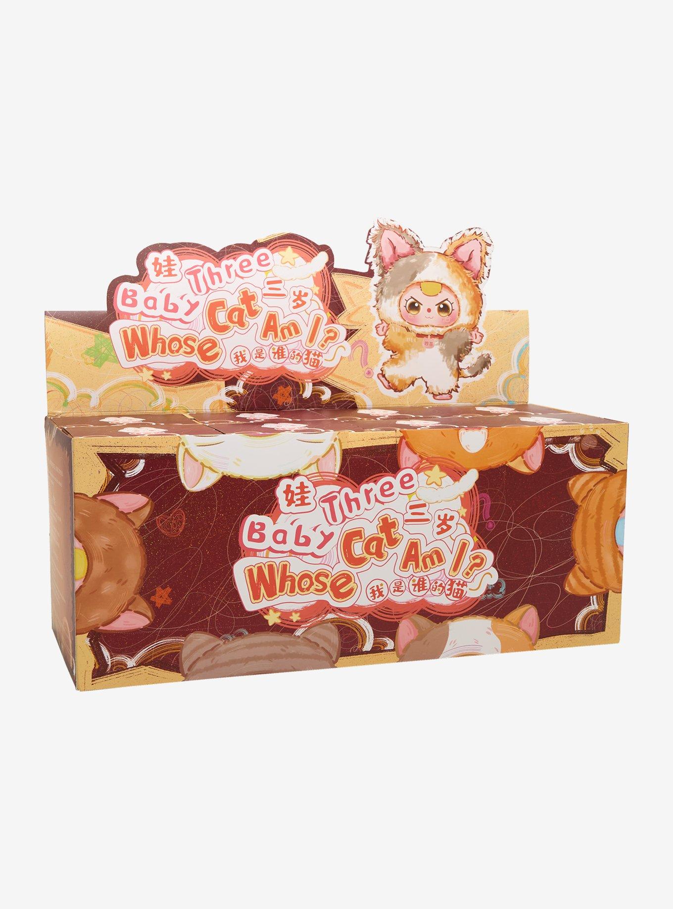 Baby Three Whose Cat Am I Blind Box Plush Bag Clip, , alternate