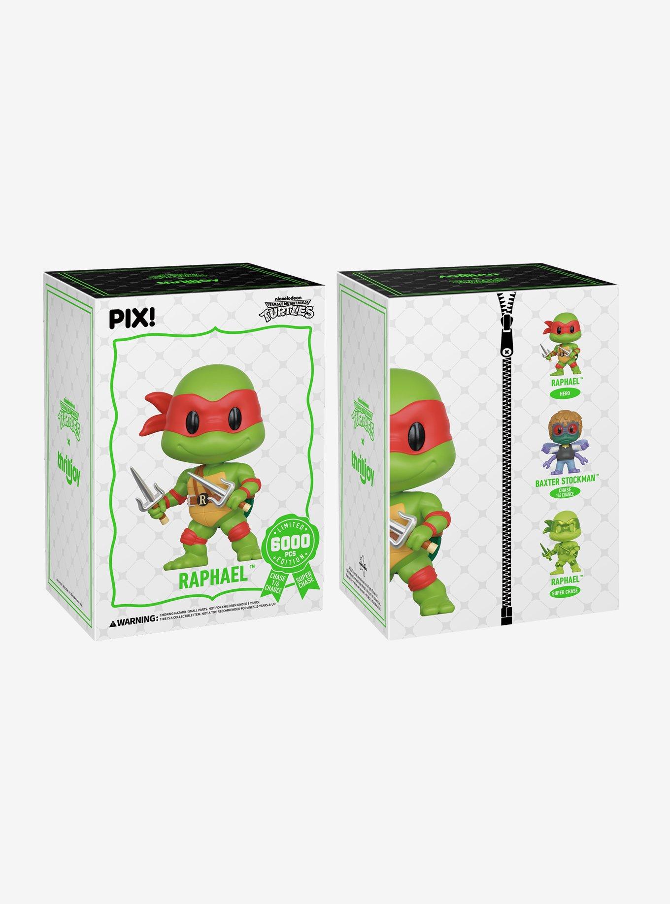 Thrilljoy Teenage Mutant Ninja Turtles Pix! Raphael Figure, , alternate