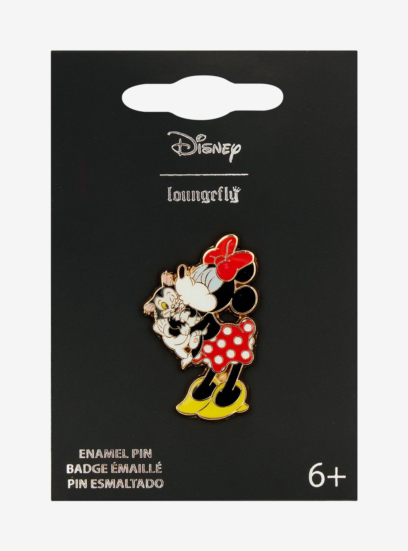Loungefly Disney Minnie & Figaro Enamel Pin &mdash; BoxLunch Exclusive, , hi-res