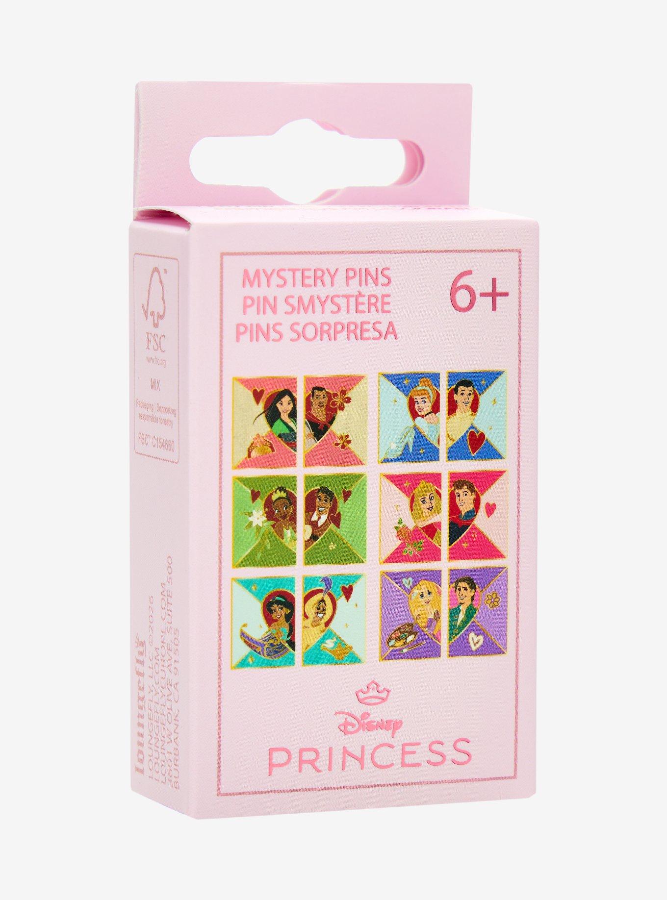 Loungefly Disney Princess Couple Blind Box Enamel Pin Set &mdash; BoxLunch Exclusive, , hi-res