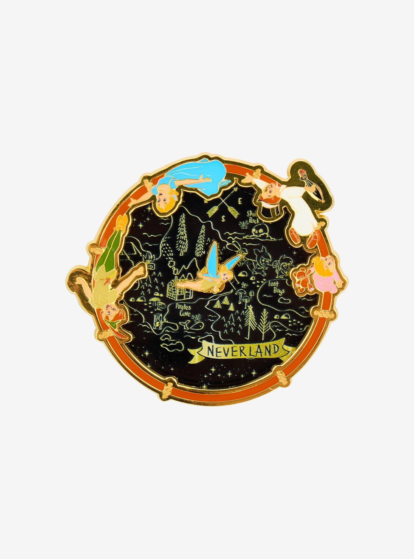 Loungefly Disney Peter Pan Spinning Enamel Pin &mdash; BoxLunch Exclusive, , hi-res