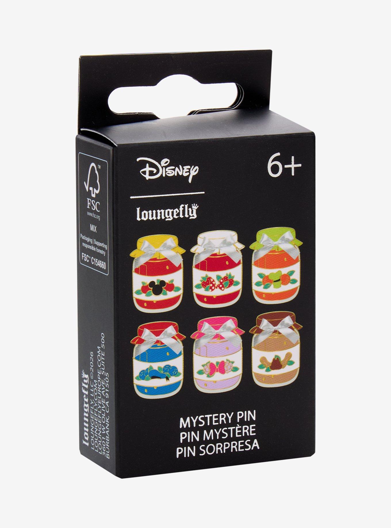 Loungefly Disney Mickey and Friends Jam Jar Ribbon Blind Box Enamel Pin &mdash; BoxLunch Exclusive, , hi-res