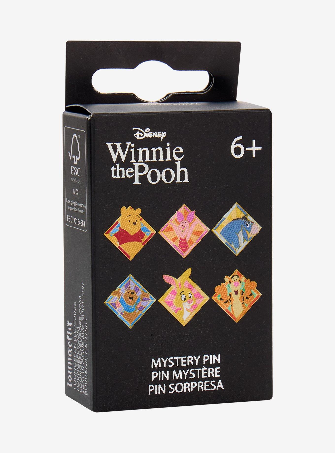 Loungefly Disney Winnie the Pooh Diamond Blind Box Enamel Pin — BoxLunch Exclusive, , hi-res