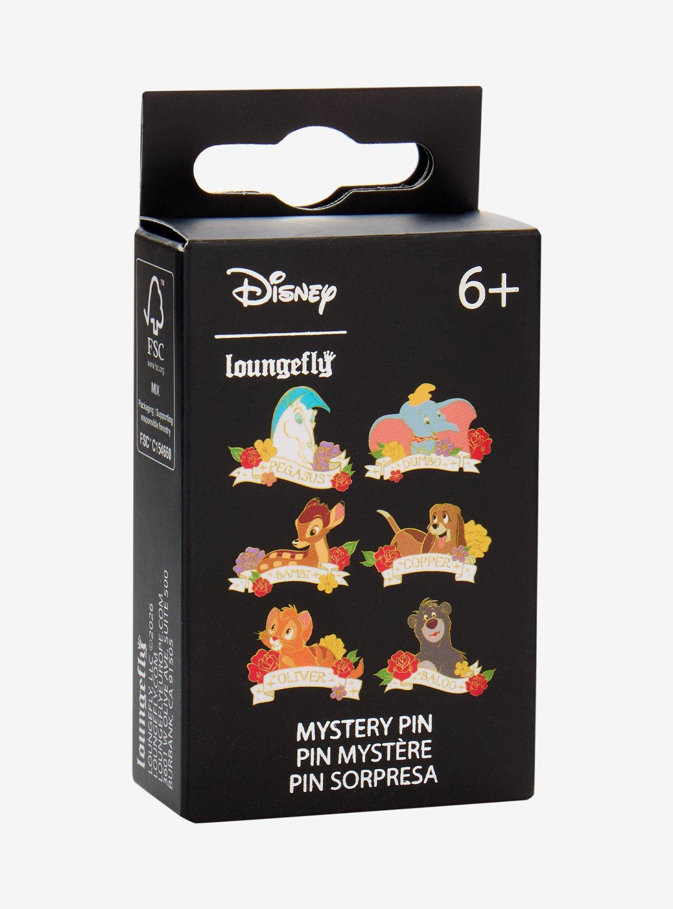 Loungefly Disney Character Tattoo Blind Box Enamel Pin — BoxLunch Exclusive