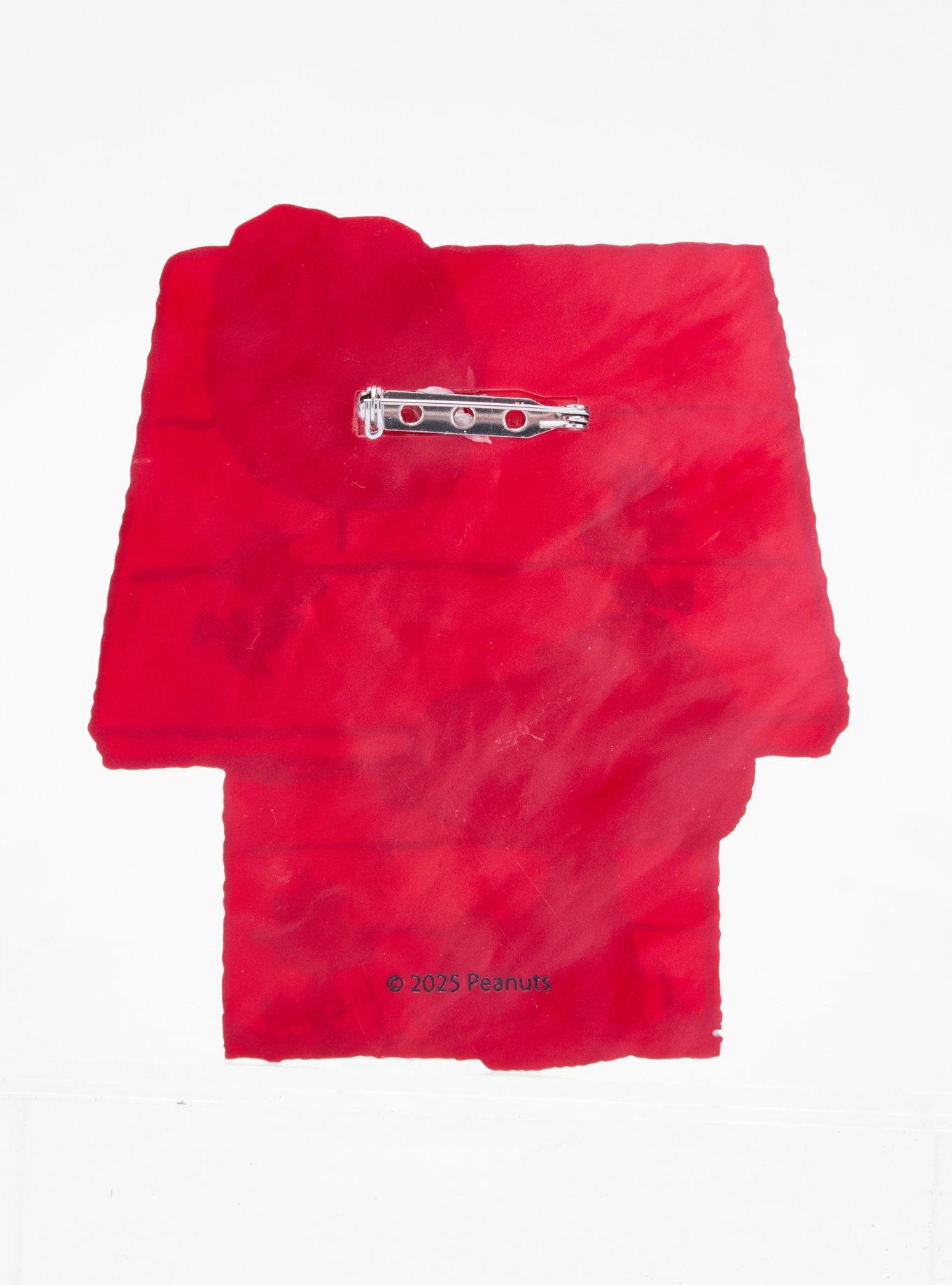 Whatever! Makes You Happy Peanuts Snoopy Doghouse Acrylic Button Pin