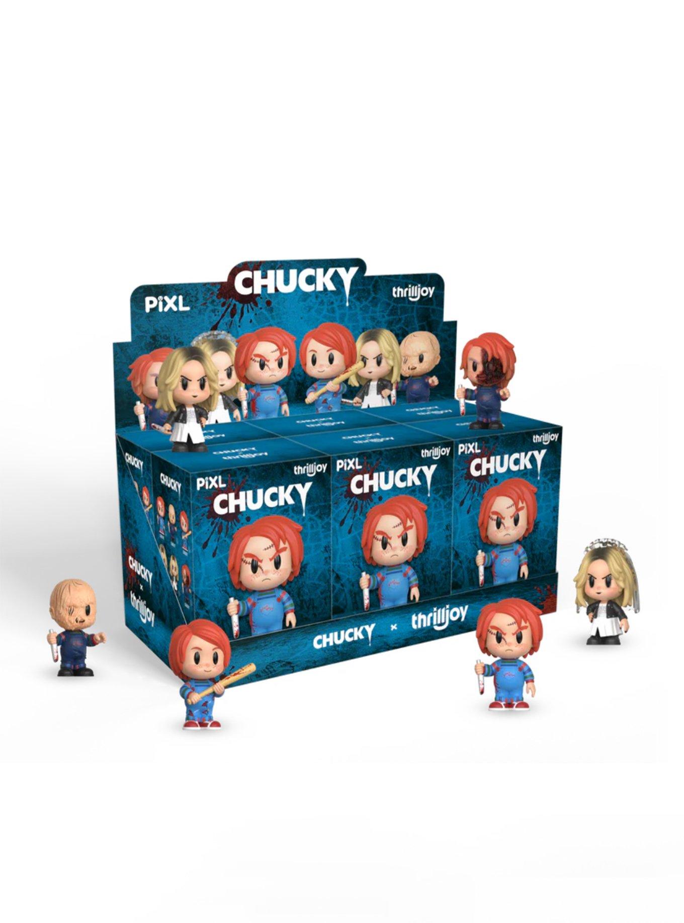 Thrilljoy Chucky Pixl Blind Box Figure, , hi-res