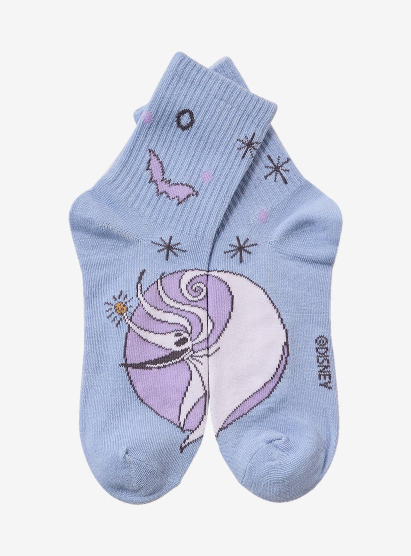 The Nightmare Before Christmas Jack & Zero Crew Socks 2 Pair, , hi-res