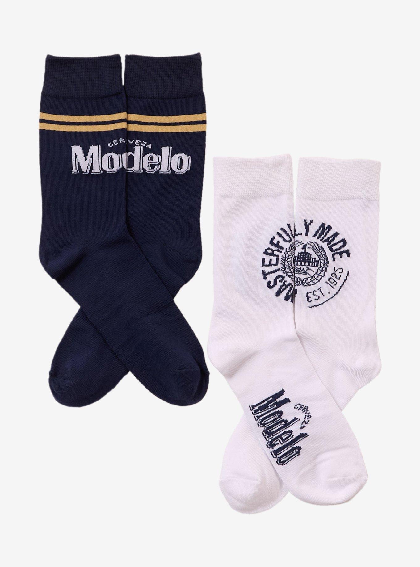 Modelo Logo Boxed Crew Socks 6 Pair, , hi-res