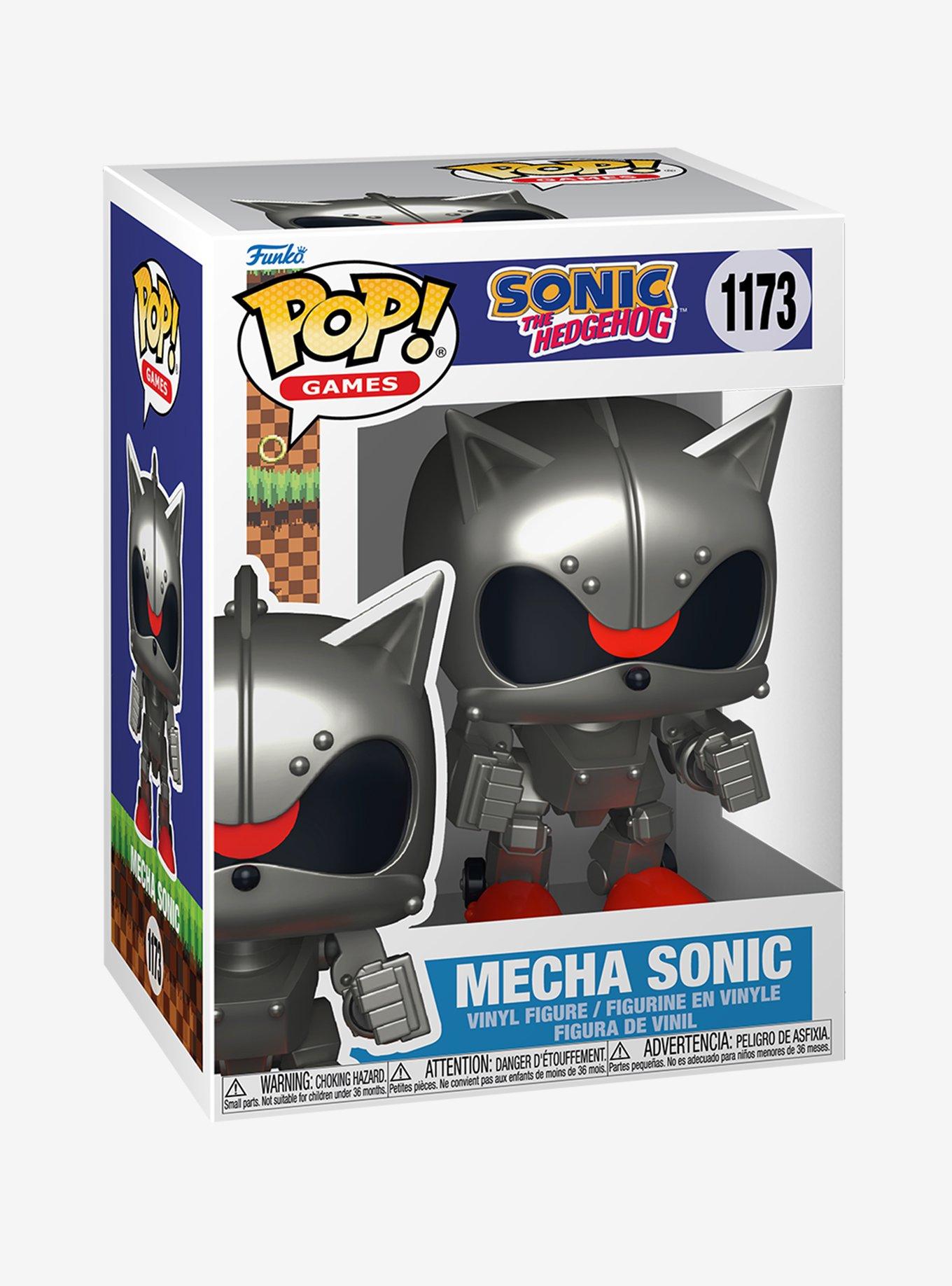 Funko Pop! Games Sonic The Hedgehog Mecha Sonic Vinyl Figure, , hi-res