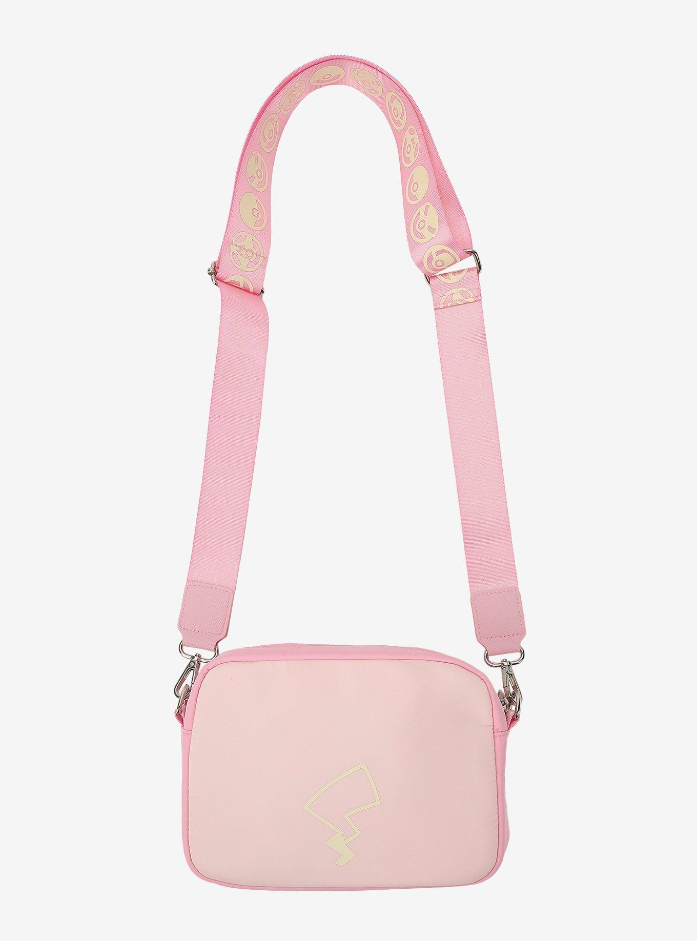 Pokémon Pikachu Pink Crossbody Bag, , hi-res