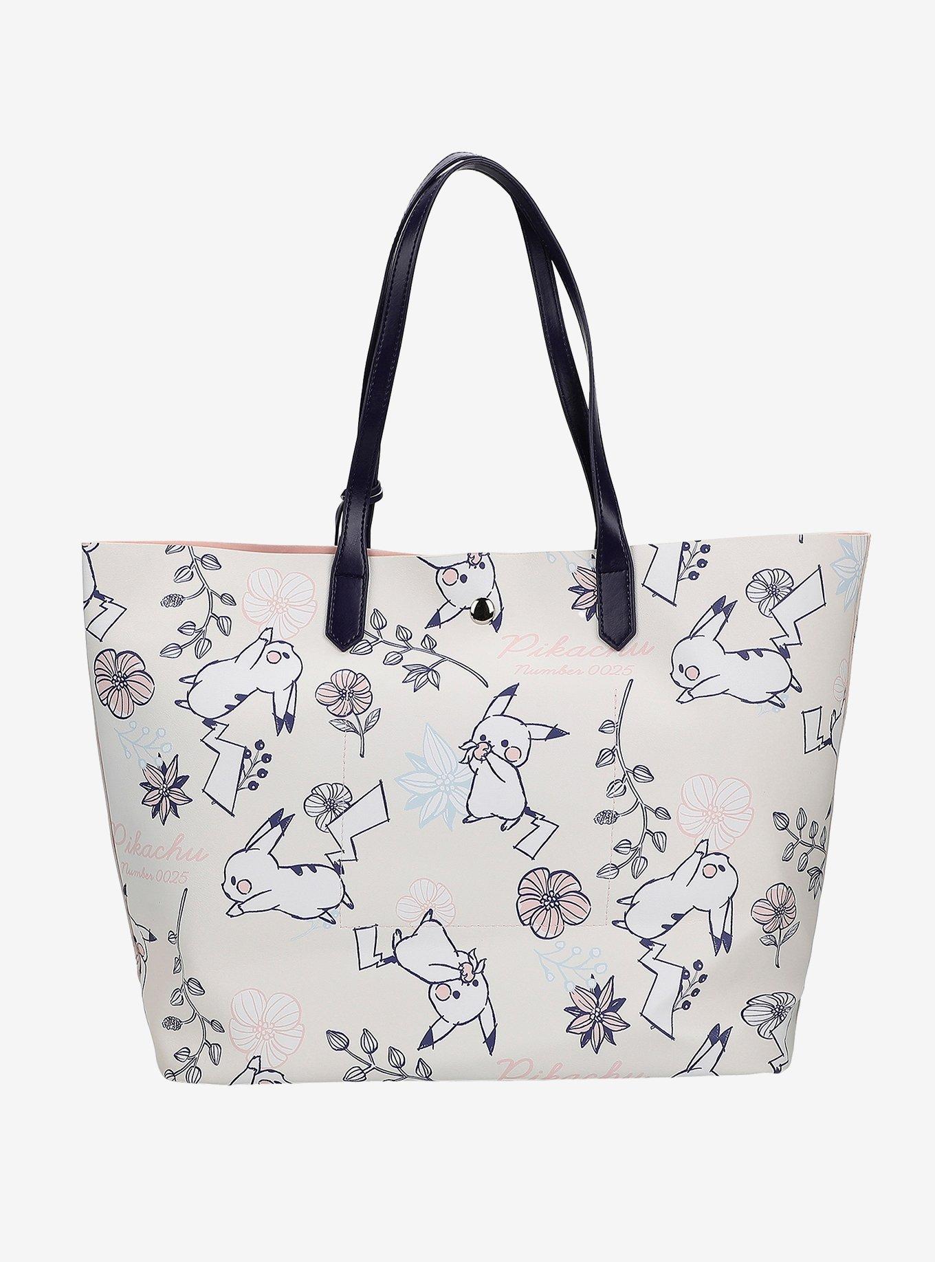 Pokémon Pikachu Floral Tote Bag, , hi-res