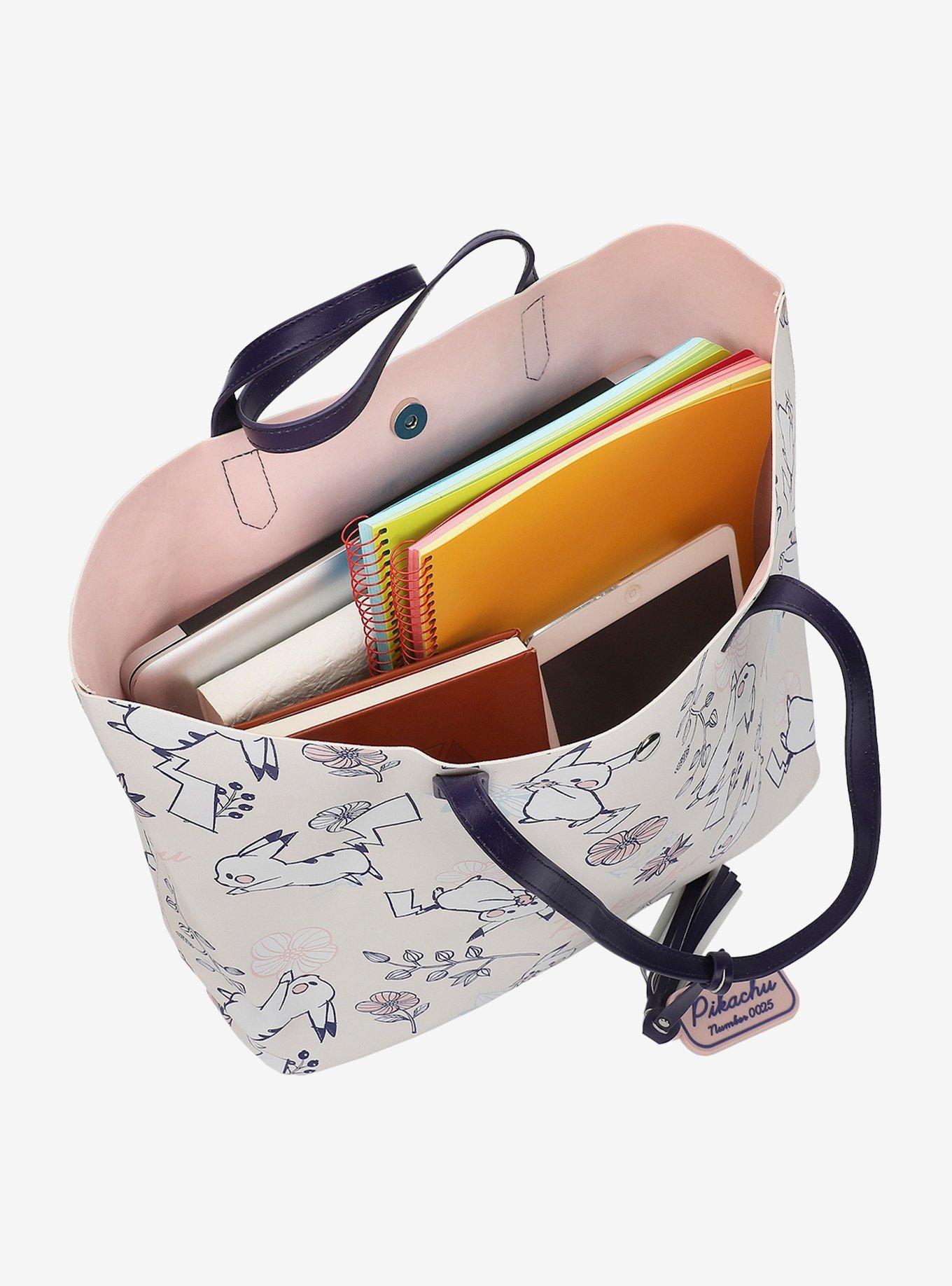 Pokémon Pikachu Floral Tote Bag, , alternate