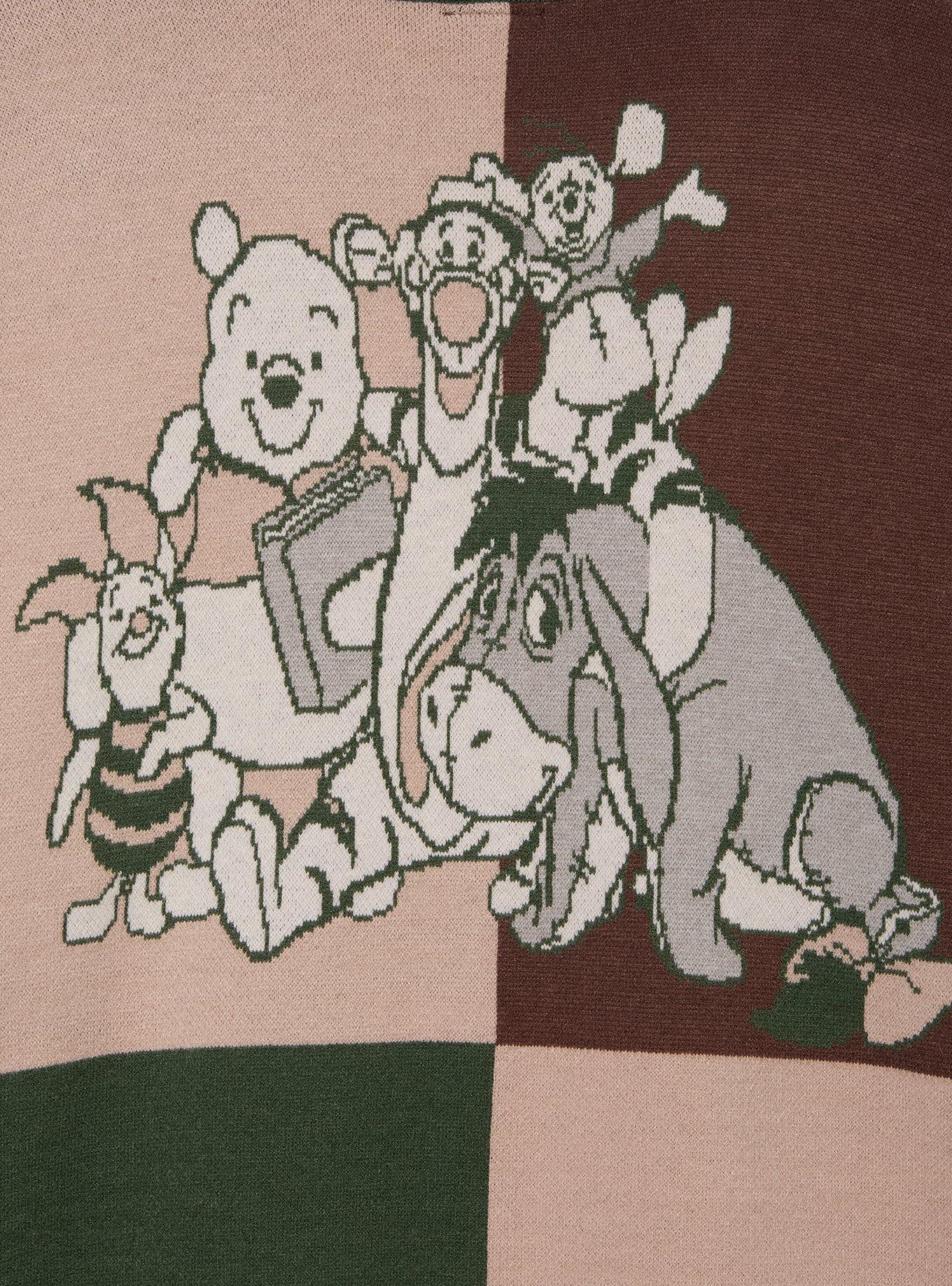 Disney Winnie The Pooh Reading Pooh Bear Cardigan Plus Size, MULTI, alternate