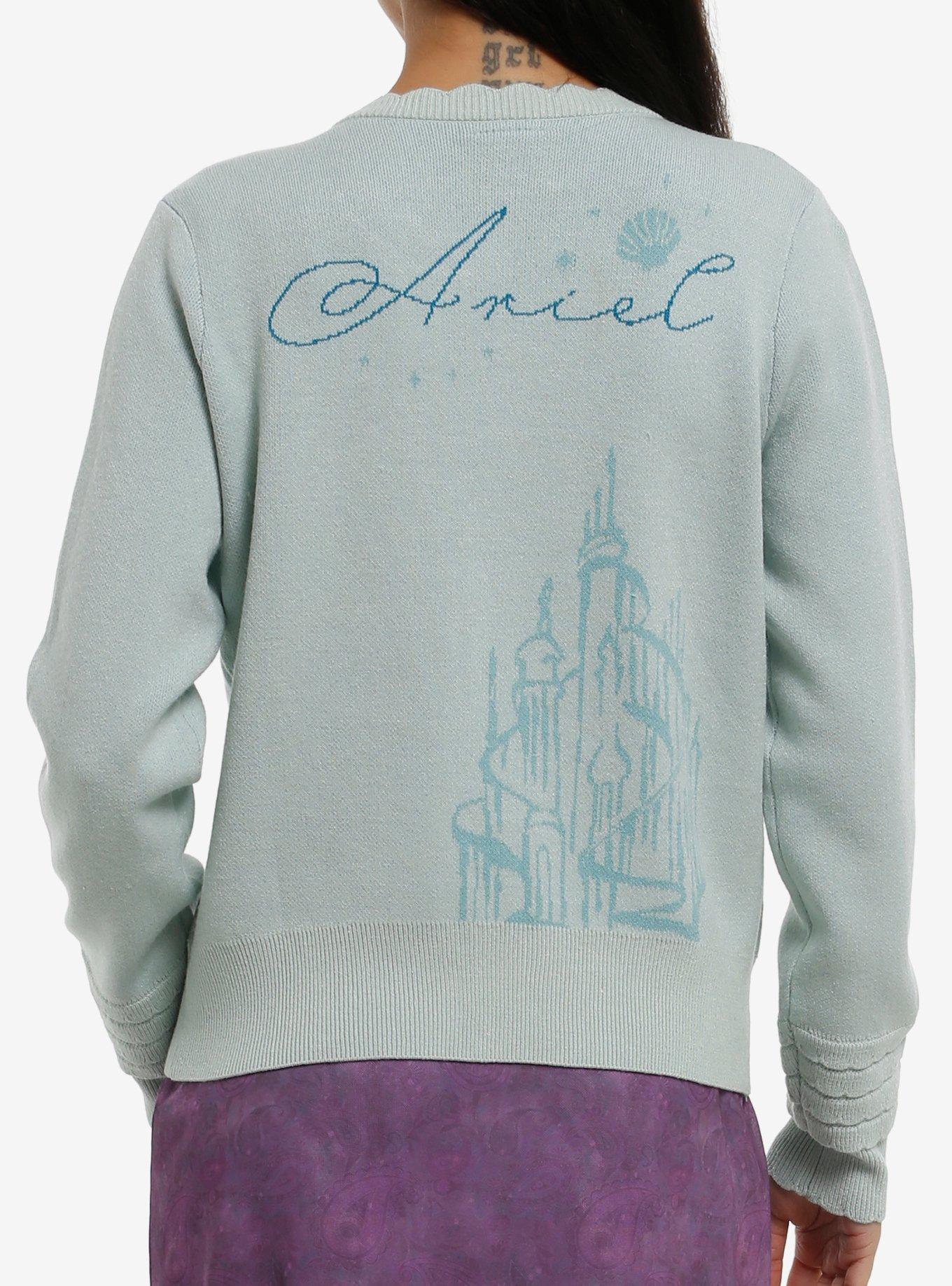 Her Universe Disney The Little Mermaid Ariel Scallop Cardigan Her Universe Exclusive, , hi-res