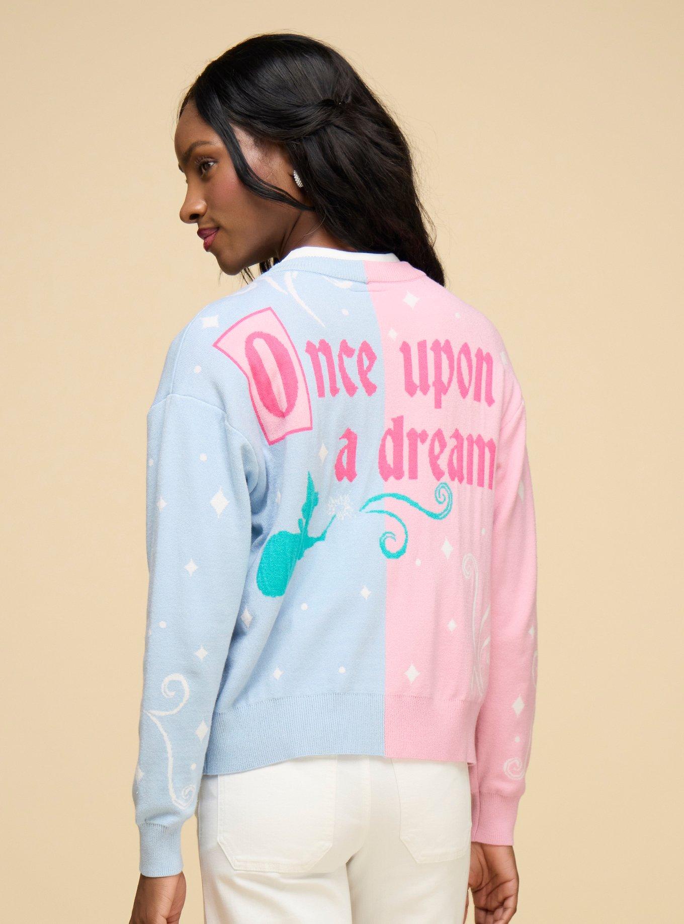 Her Universe Disney Sleeping Beauty Pink & Blue Split Cardigan Her Universe Exclusive, , hi-res