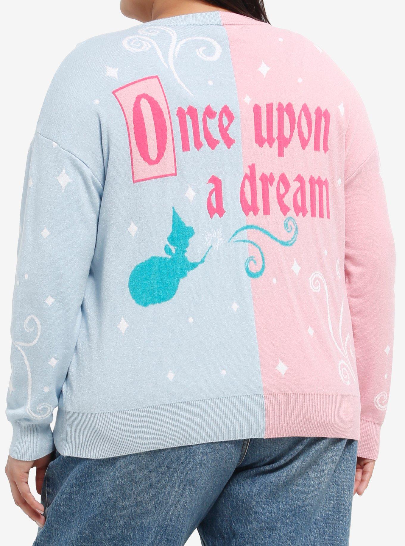 Her Universe Disney Sleeping Beauty Pink & Blue Split Cardigan Plus Size Her Universe Exclusive, , hi-res