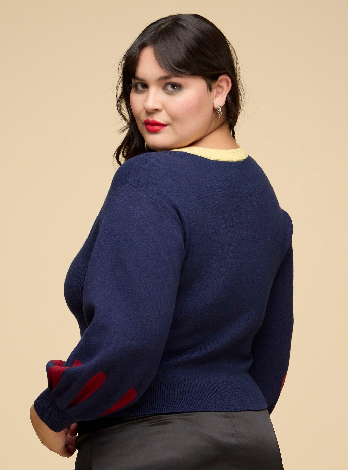 Her Universe Disney Snow White And The Seven Dwarfs Snow White Cardigan Plus Size Her Universe Exclusive, MULTI, alternate