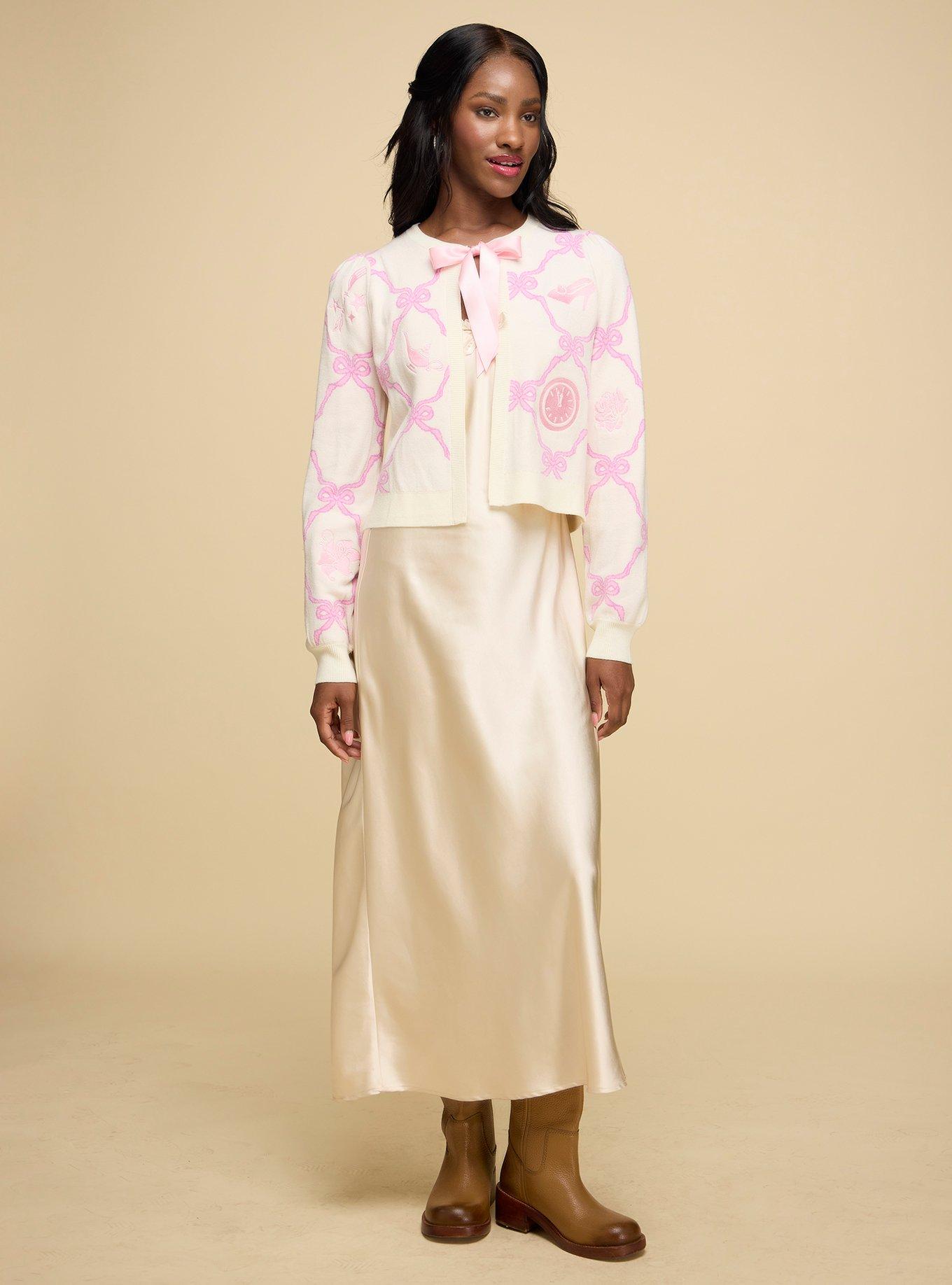 Her Universe Disney Princess Icons Tie-Front Cardigan Her Universe Exclusive, , hi-res