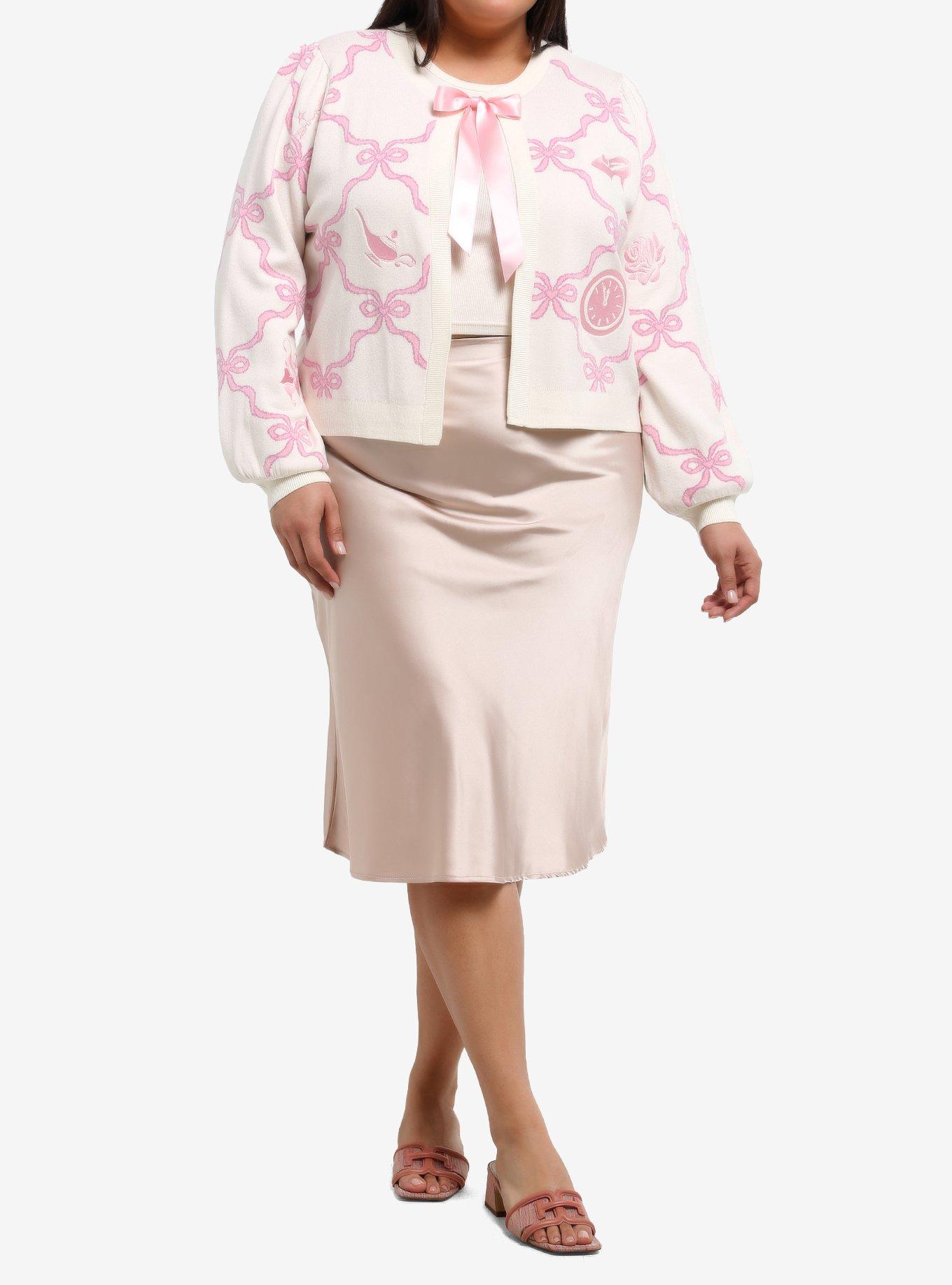 Her Universe Disney Princess Icons Tie-Front Cardigan Plus Size Her Universe Exclusive, , hi-res