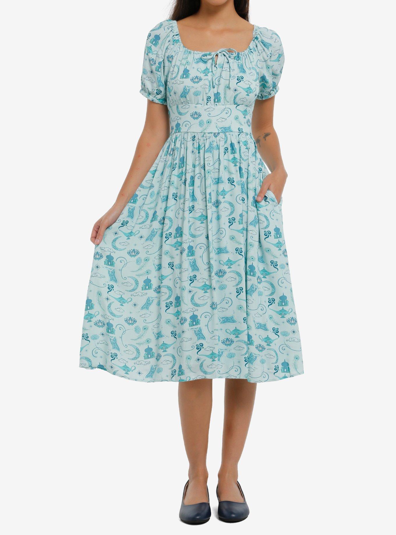 Her Universe Disney Aladdin Icons Midi Dress Her Universe Exclusive, , hi-res