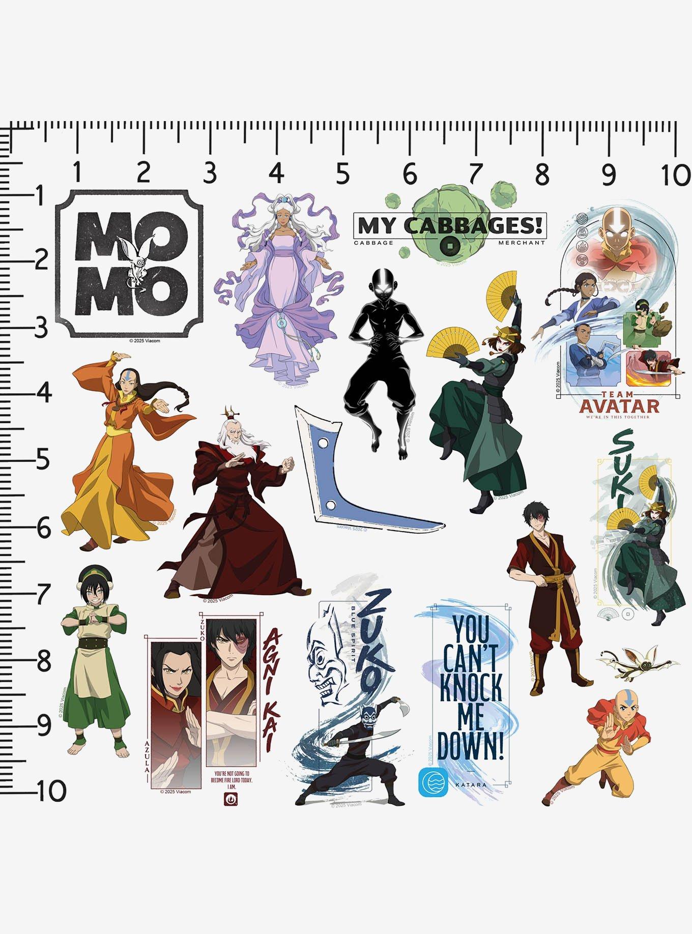 Avatar: The Last Airbender Variety 50ct Sticker Pack, , alternate