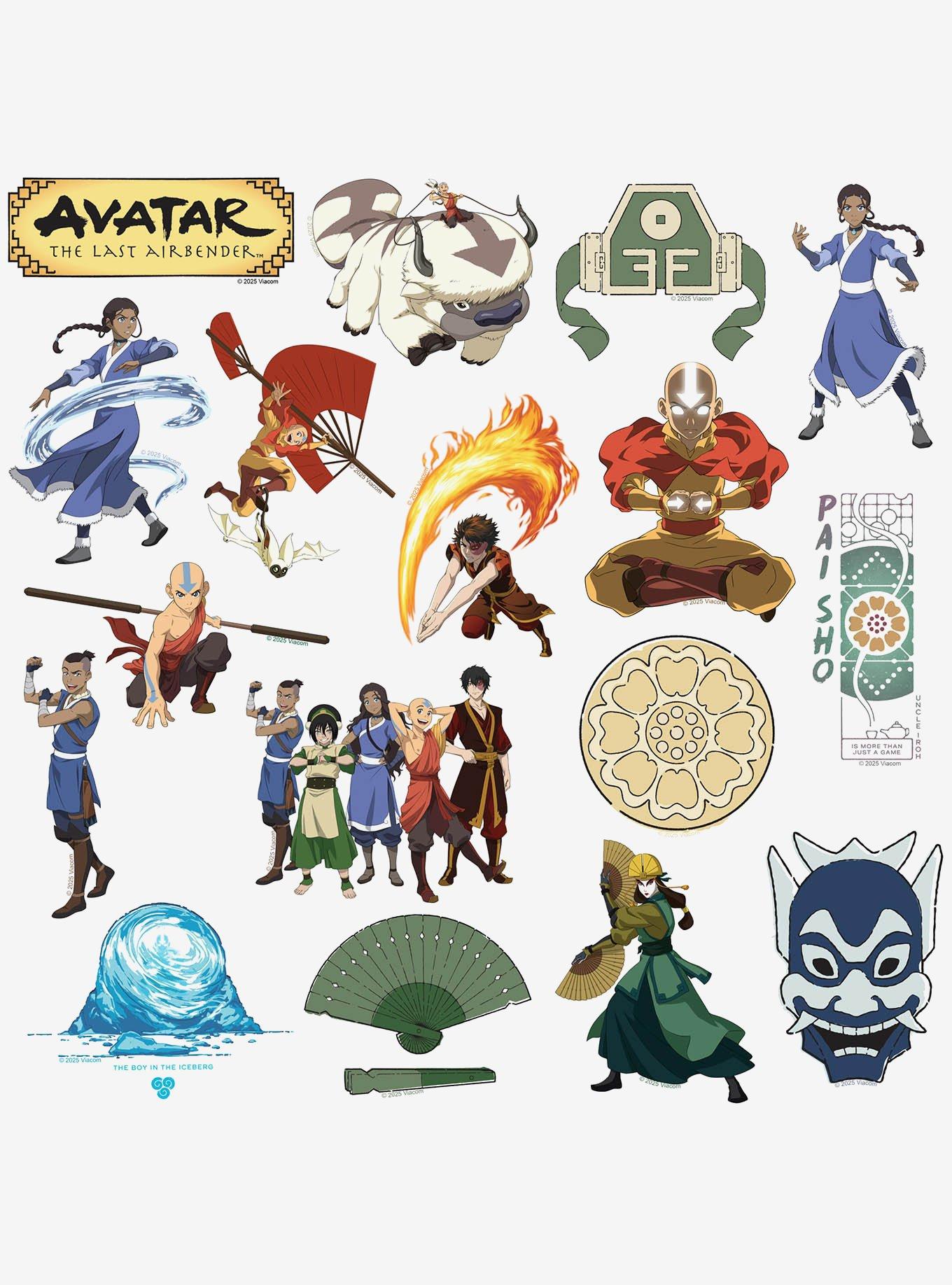 Avatar: The Last Airbender Variety 50ct Sticker Pack, , alternate
