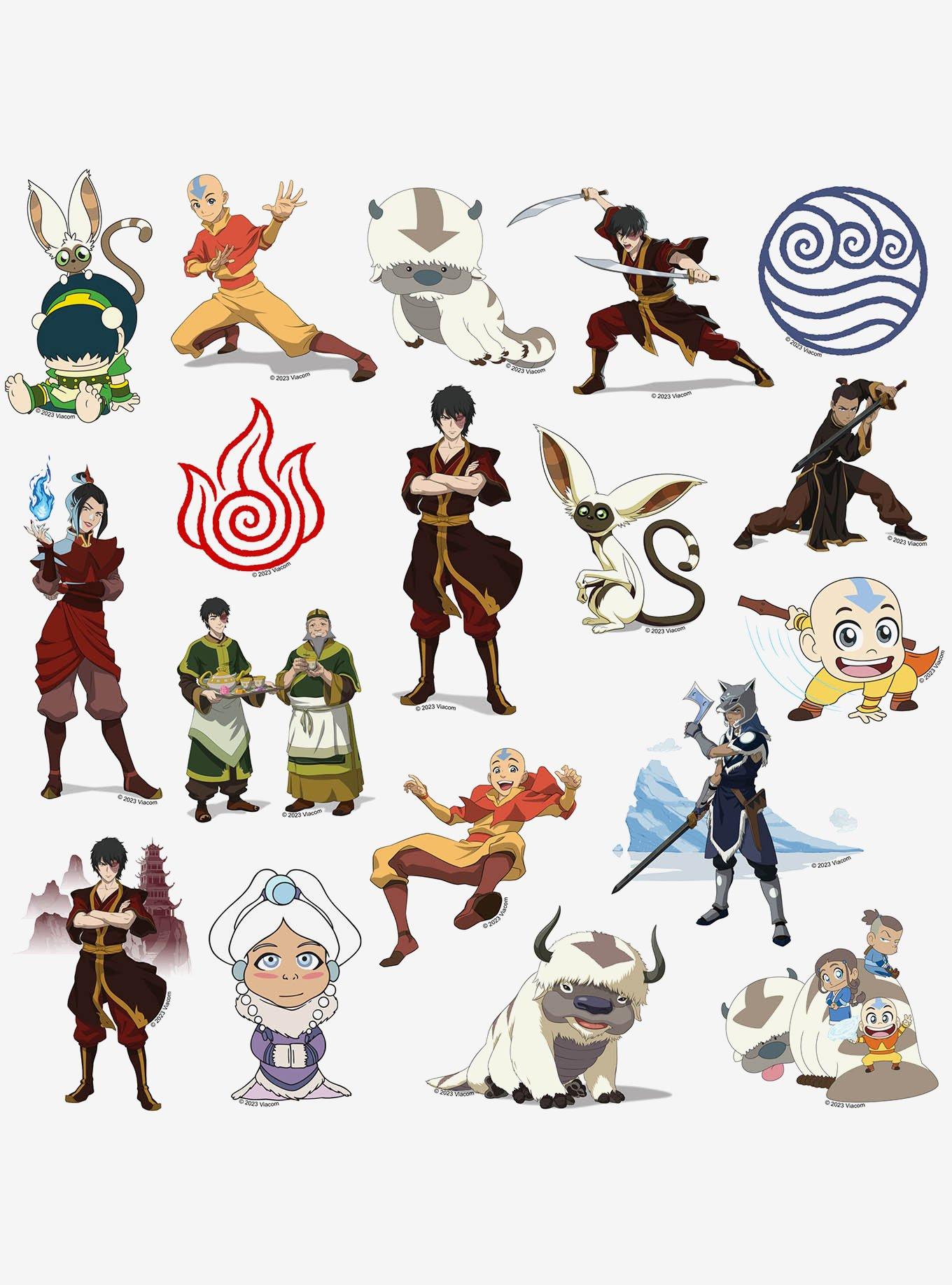 Avatar: The Last Airbender Miscellaneous 50ct Sticker Pack, , alternate