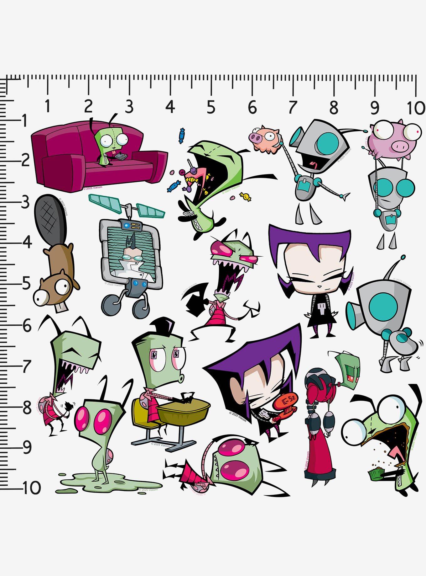 Invader Zim Variety 50ct Sticker Pack, , alternate