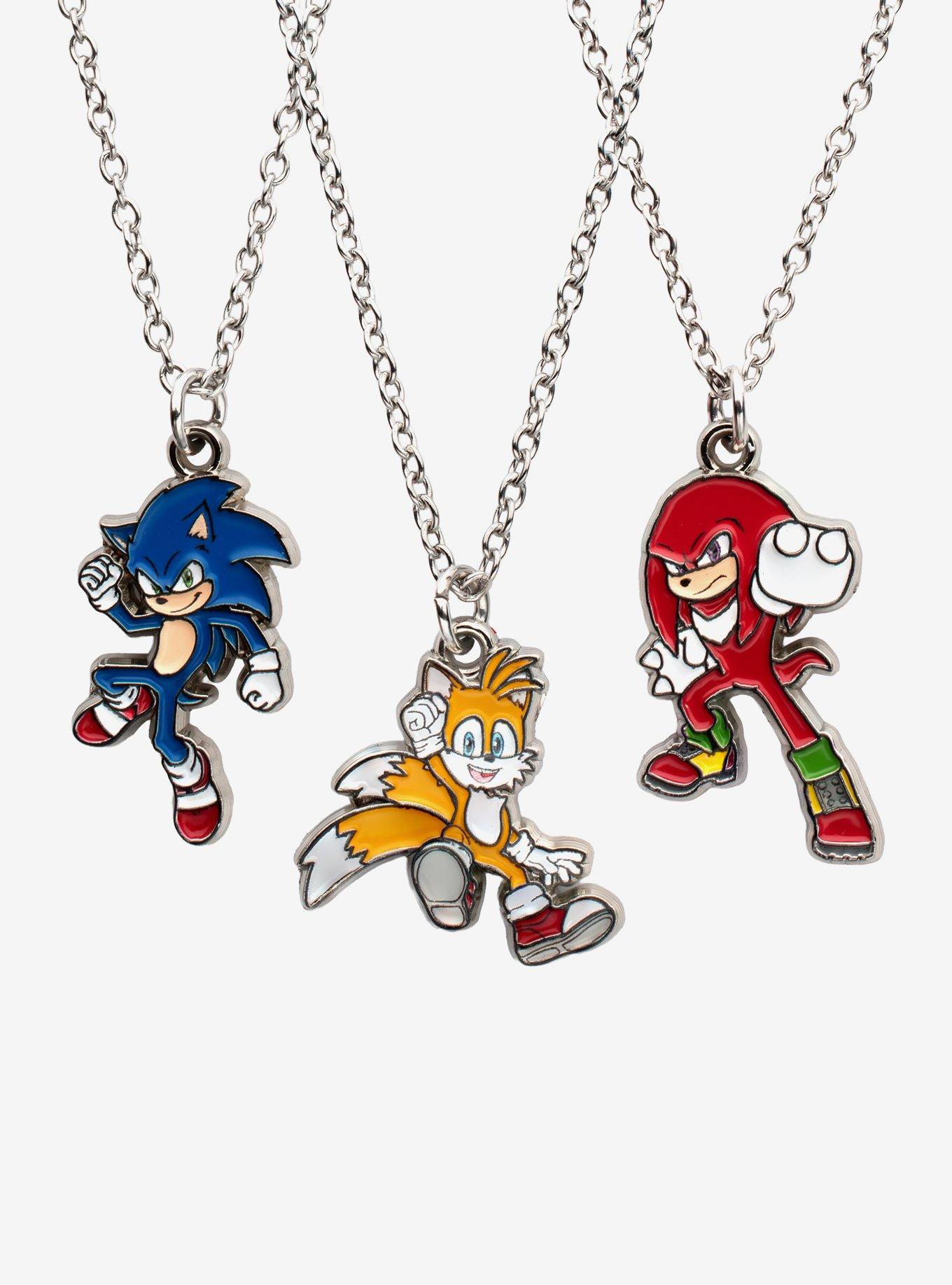 Sonic The Hedgehog 3 Team Sonic Best Friend Necklace Set, , hi-res