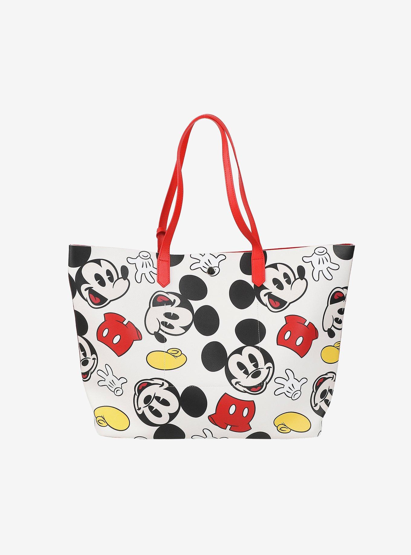 Disney Mickey Mouse Allover Print Tote Bag, , hi-res