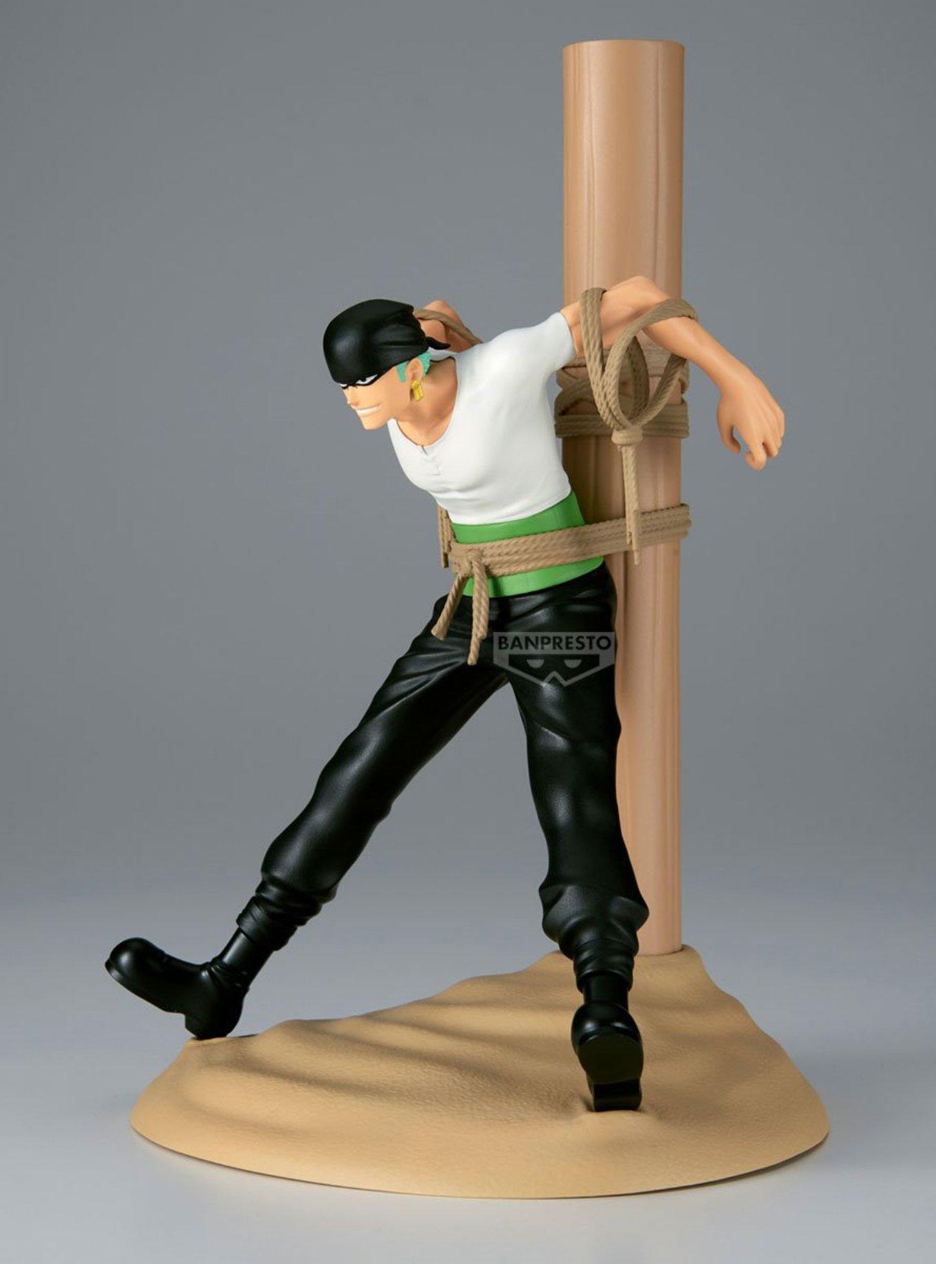 Bandai Namco One Piece FigLife! Pirate Hunter Zoro Figure