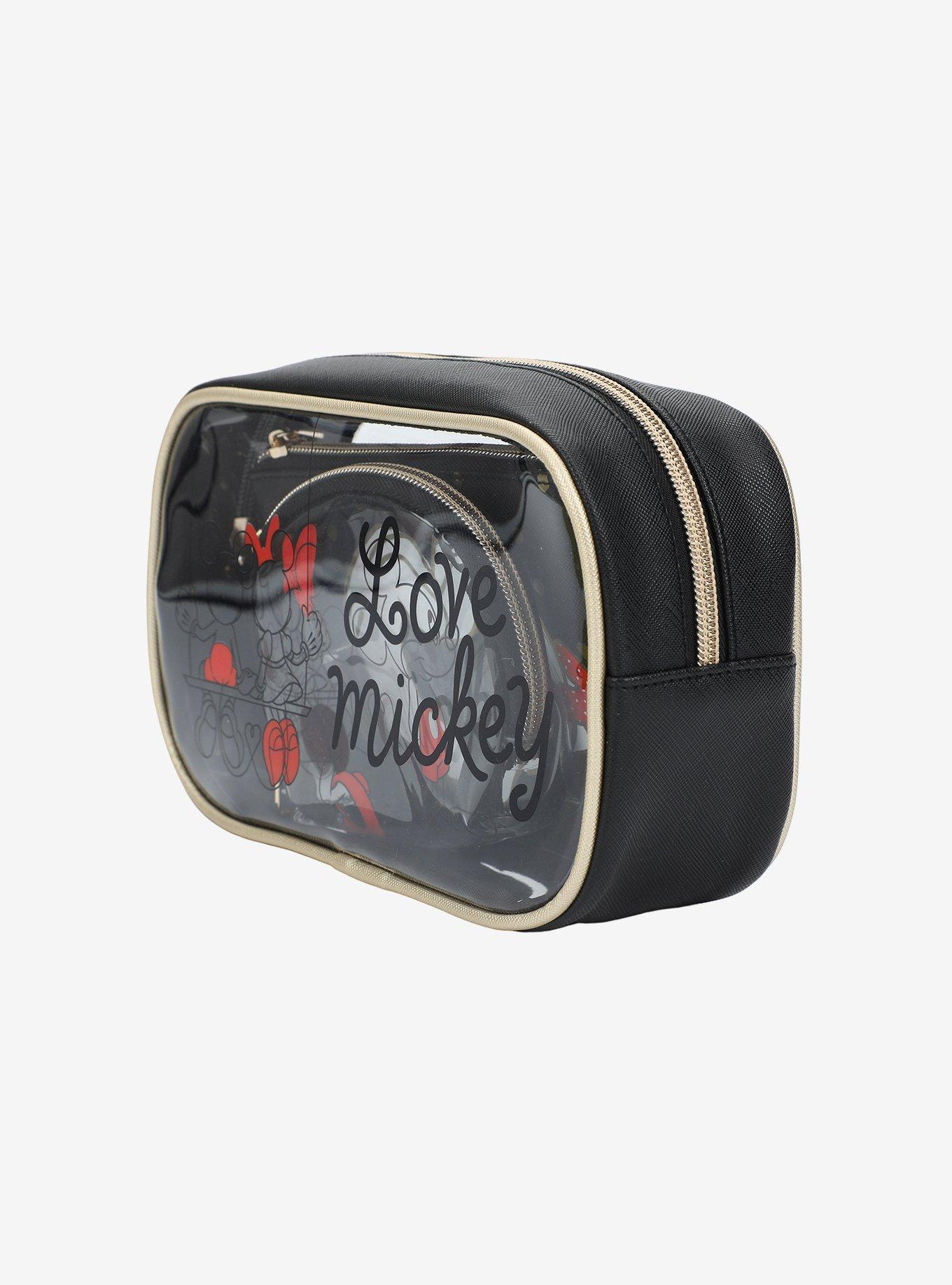 Disney Mickey Mouse & Minnie Mouse Makeup Bag Set, , alternate