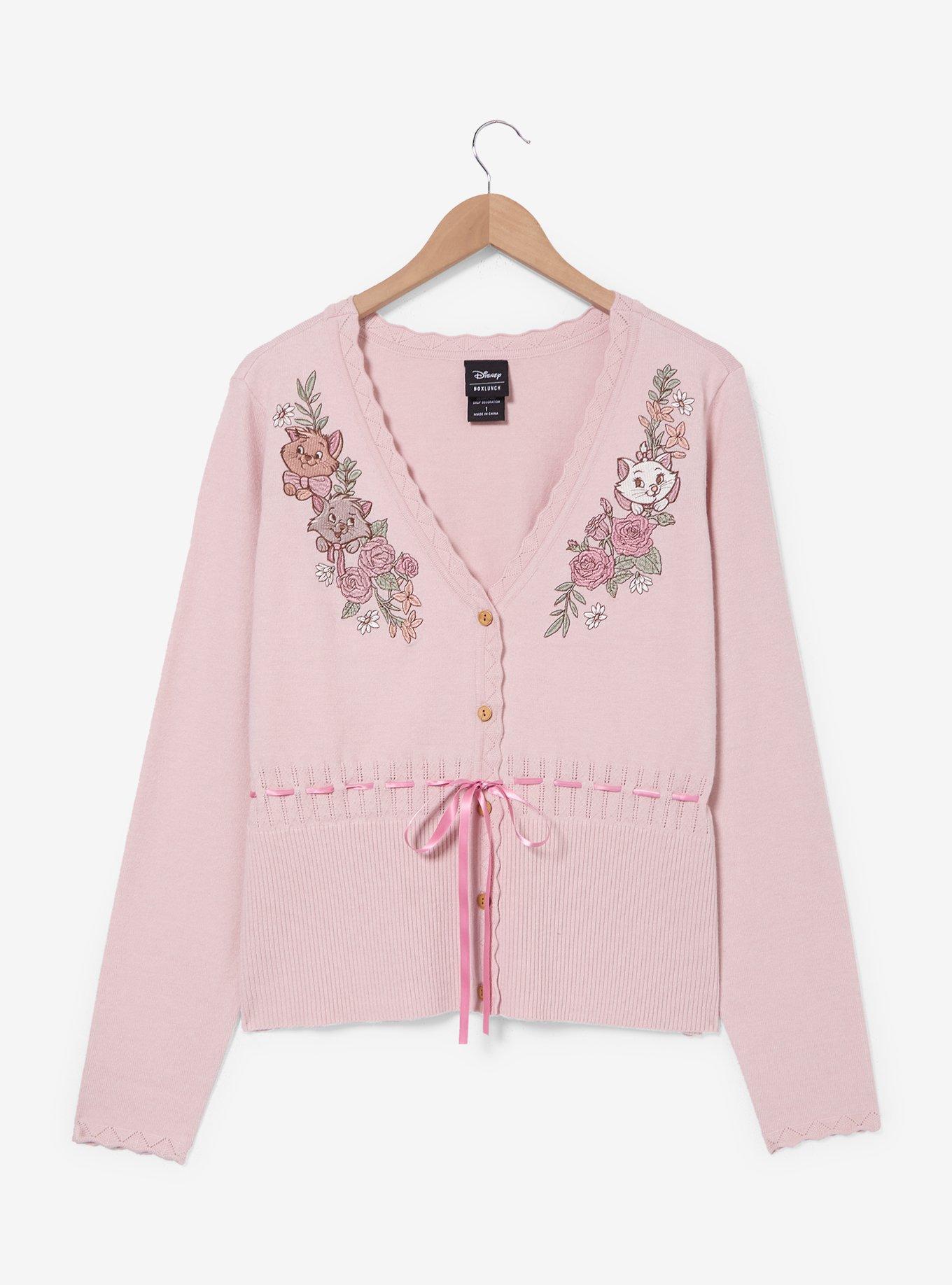 Disney The Aristocats Floral Kittens Women's Cardigan - BoxLunch Exclusive