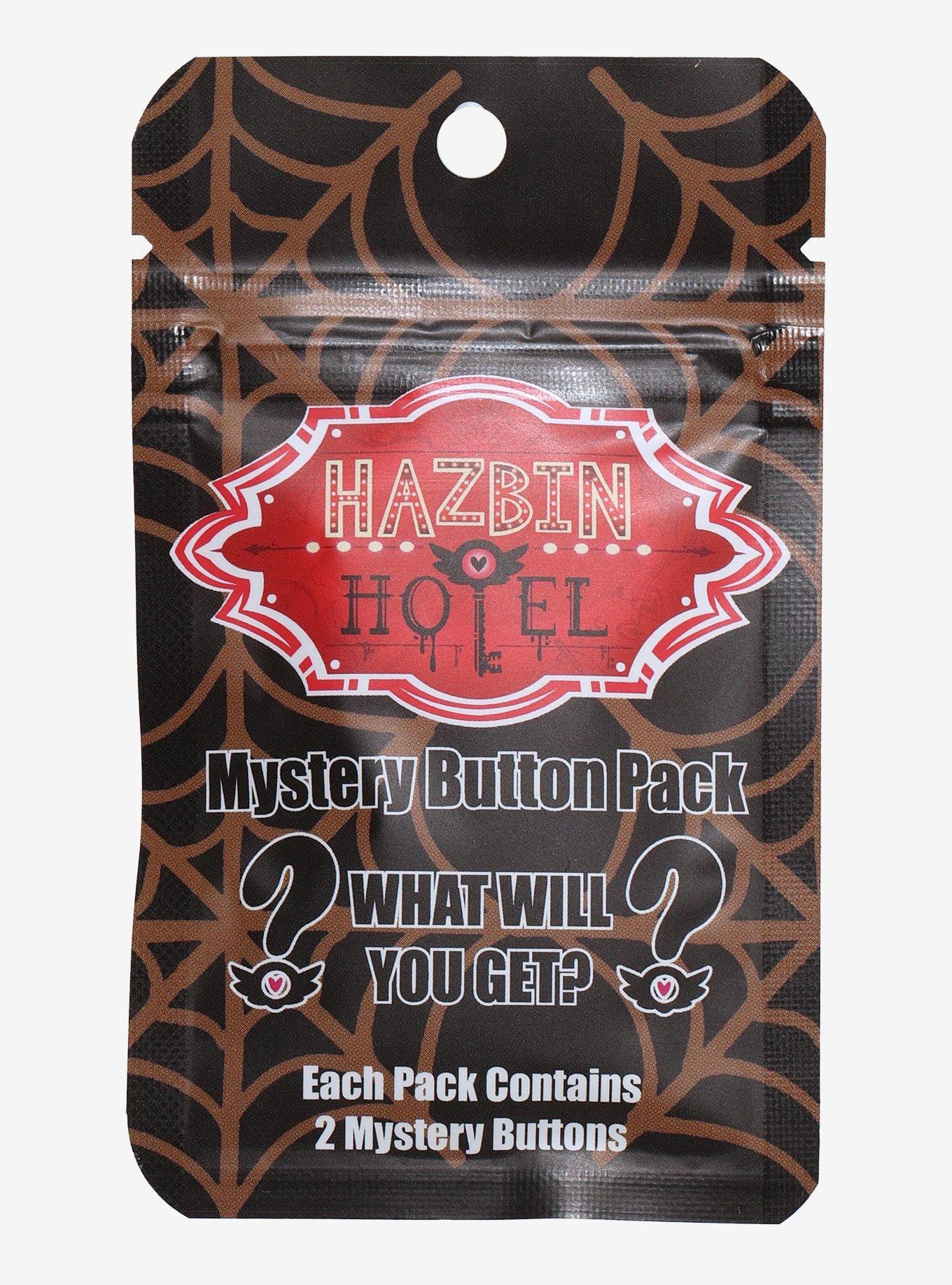 Hazbin Hotel Chibi Halloween Blind Bag Mini Buttons, , hi-res