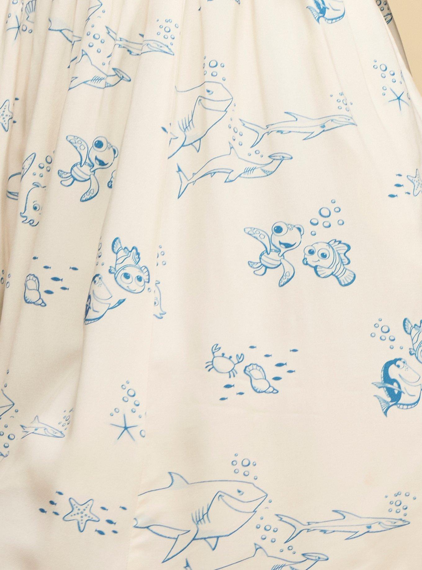 Her Universe Disney Pixar Finding Nemo Character Flutter Sleeve Dress Plus Size Her Universe Exclusive, MULTI, alternate - view 4