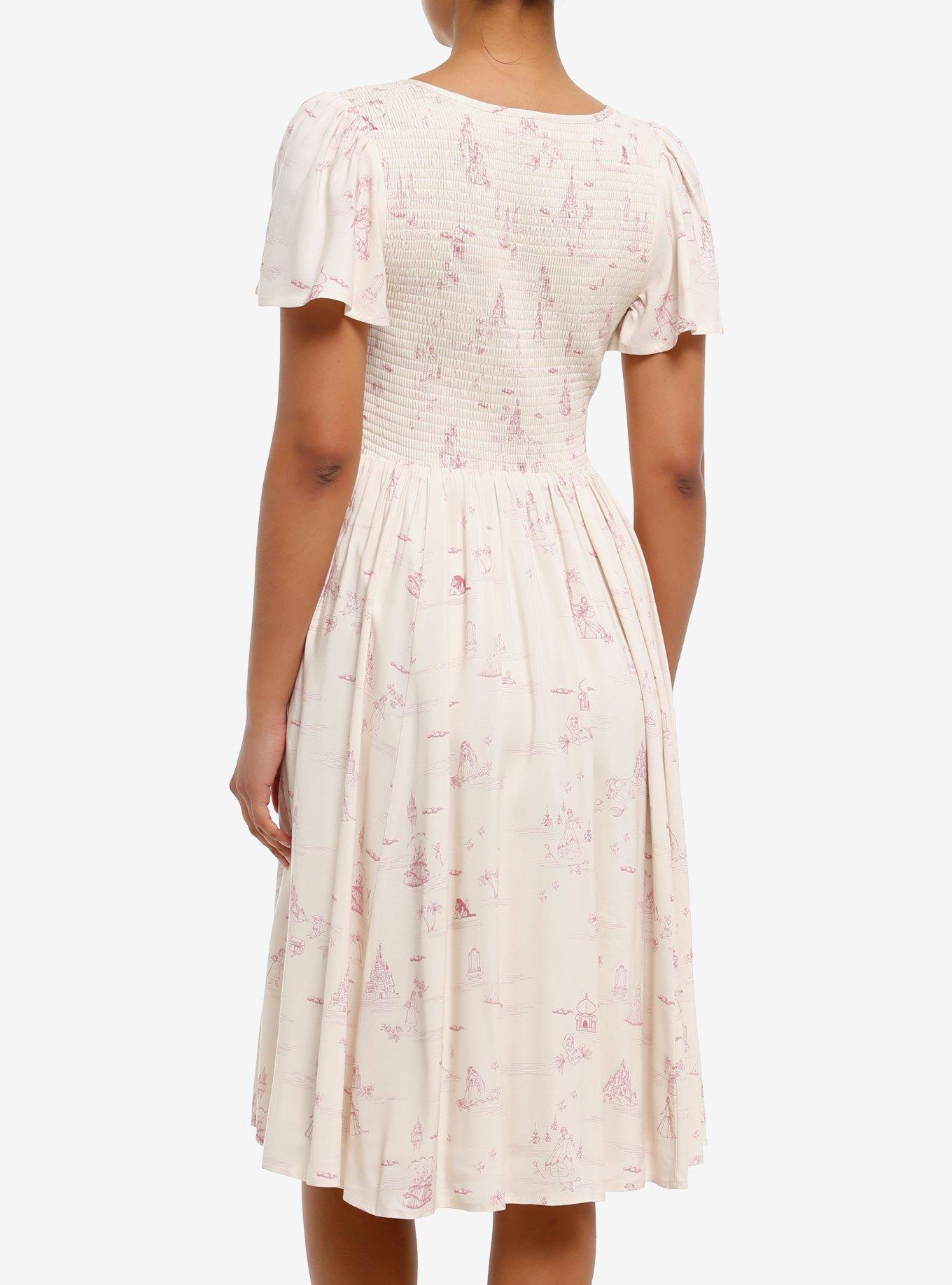 Her Universe Disney Princess Flutter Sleeve Dress Her Universe Exclusive, MULTI, alternate - view 3